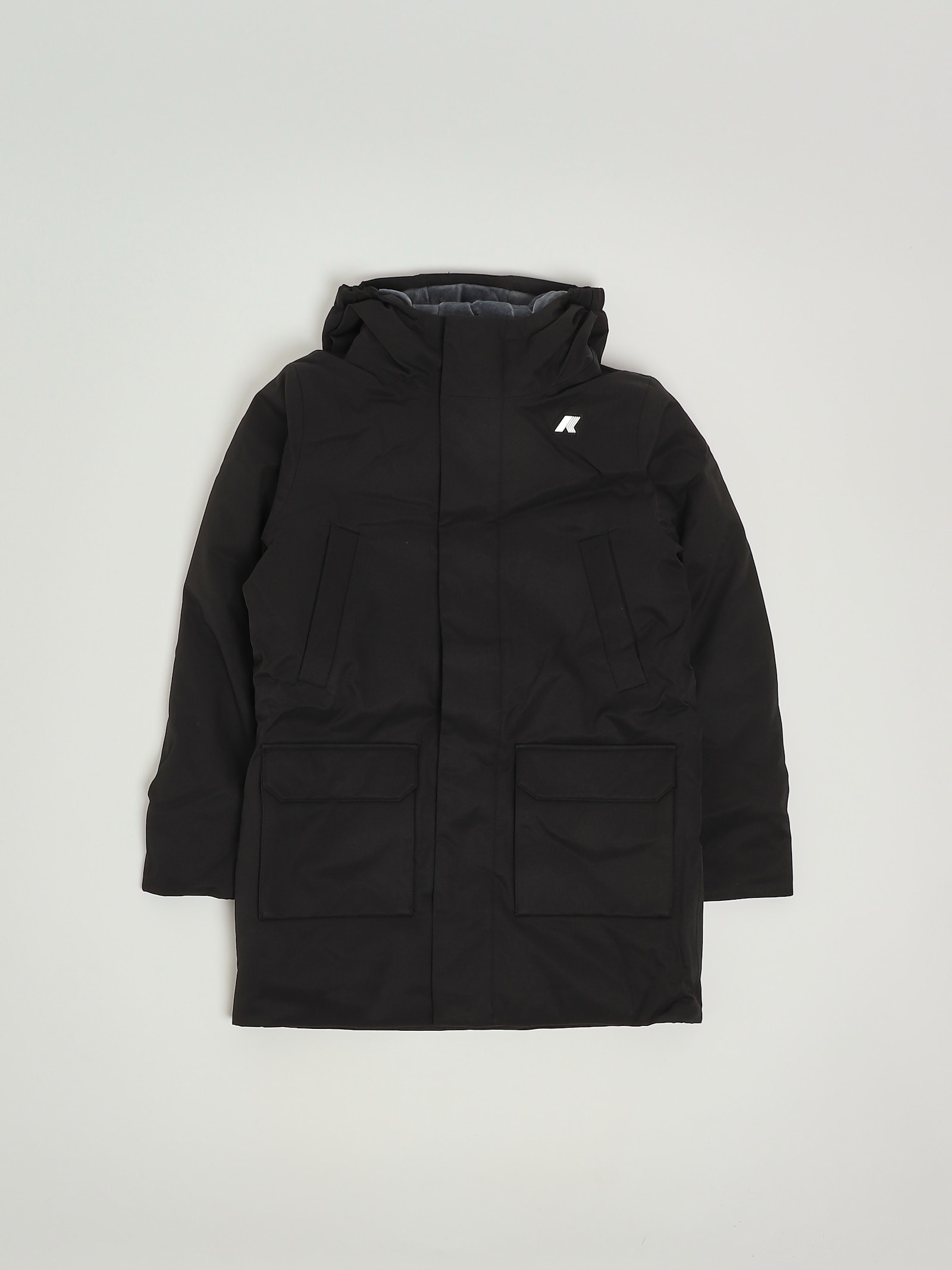 K-way Jarkotwill Marmotta Long Jacket Jacket In Black