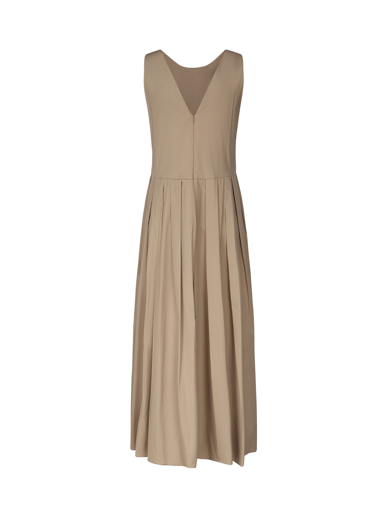 'S MAX MARA SLEEVELESS POPLIN DRESS