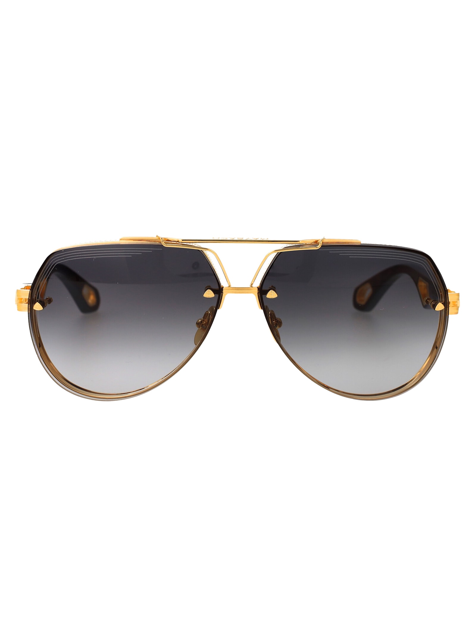 Maybach Eyewear The King I Sunglasses In Gold