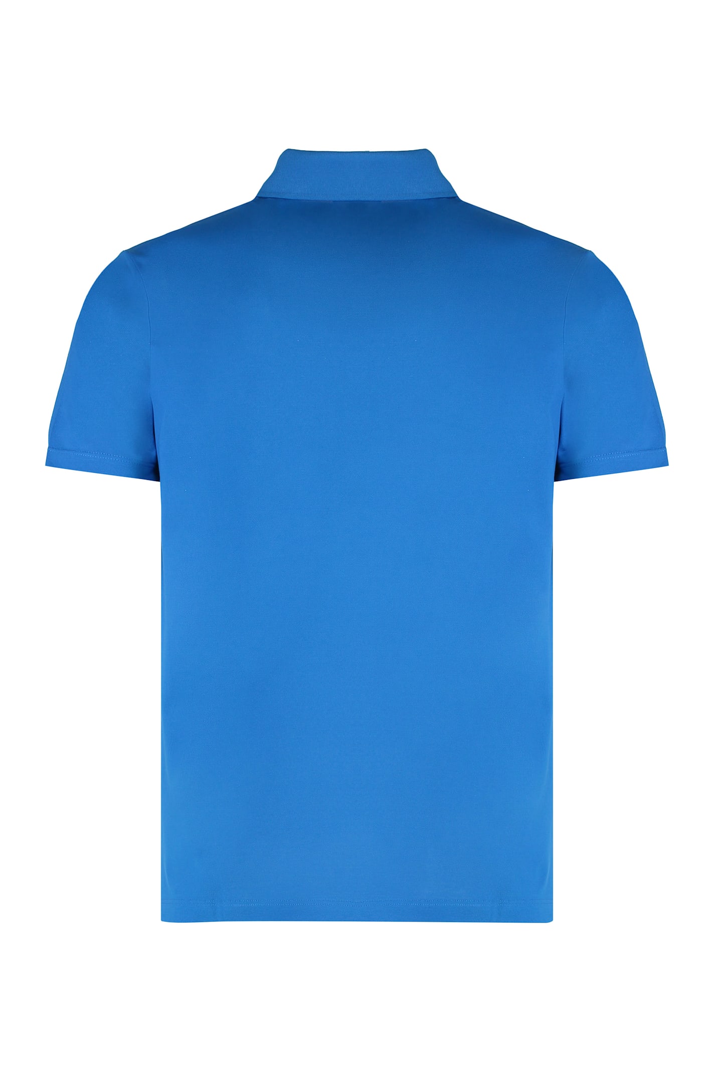 Paul&amp;shark Cotton Piquet Polo In Blue