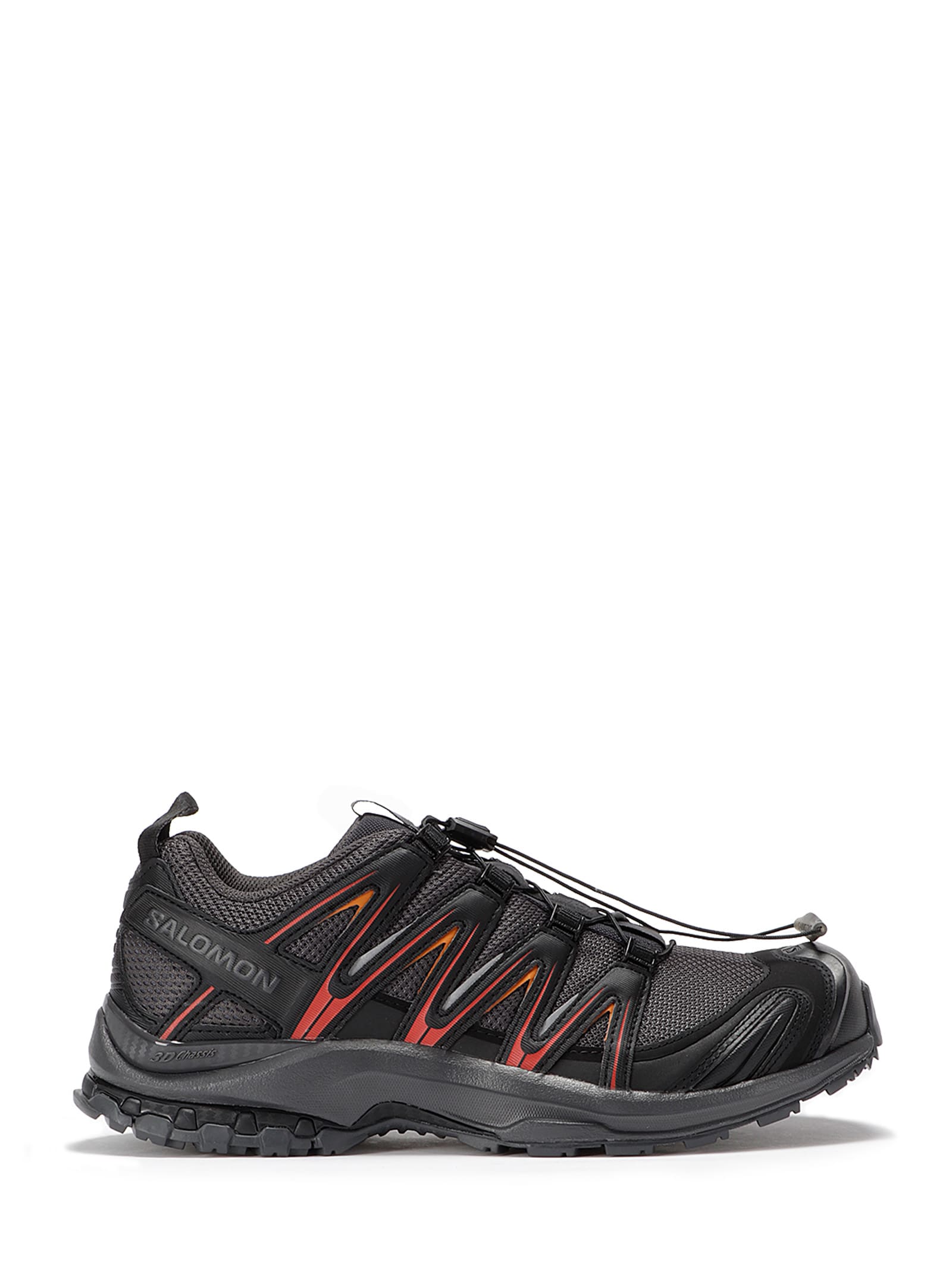 Salomon Xa Pro 3d Sneakers In Asphalt/black/aurora Red