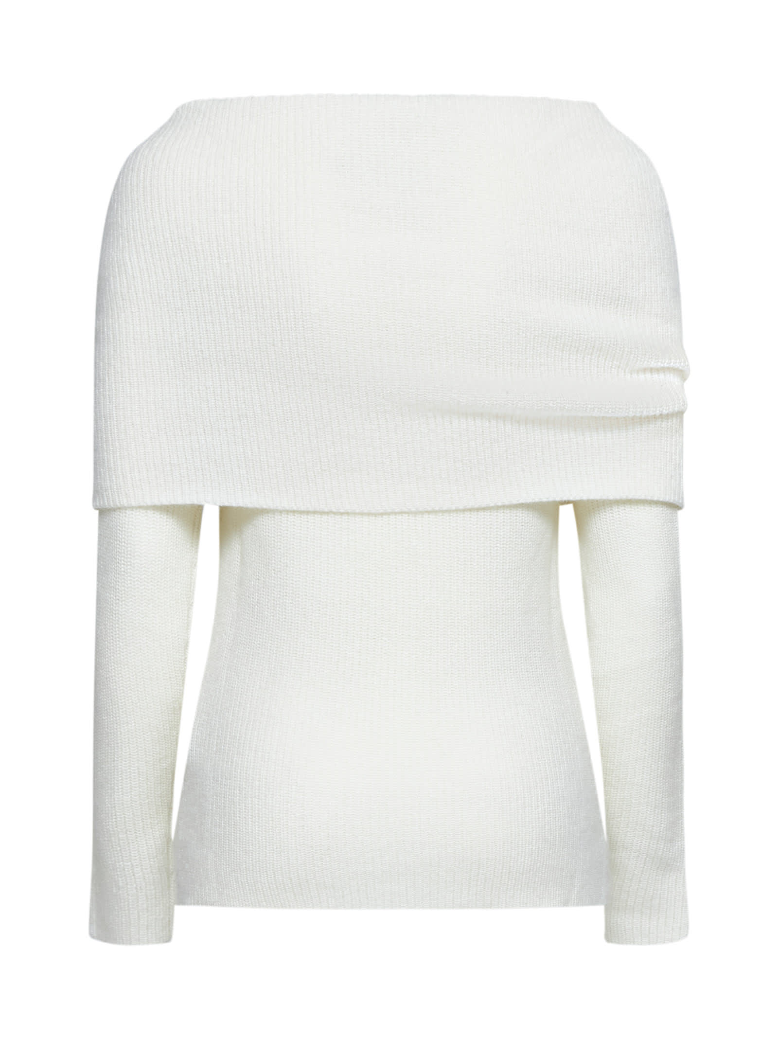 Shop Fabiana Filippi Sweater In White