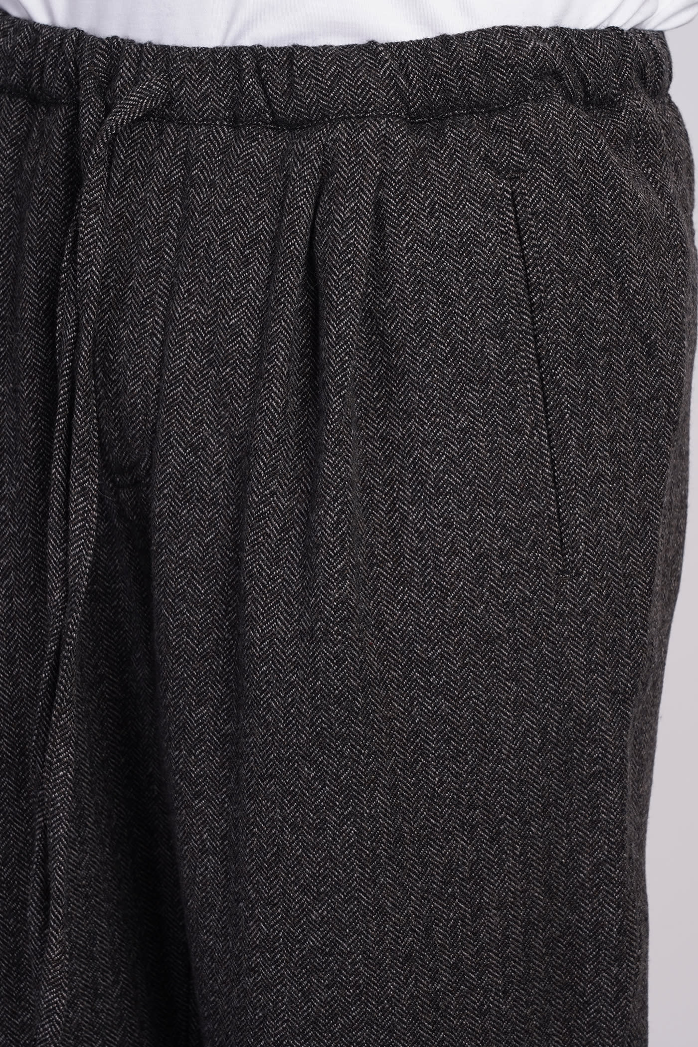 Shop Massimo Alba Keywest Pants In Grey Wool