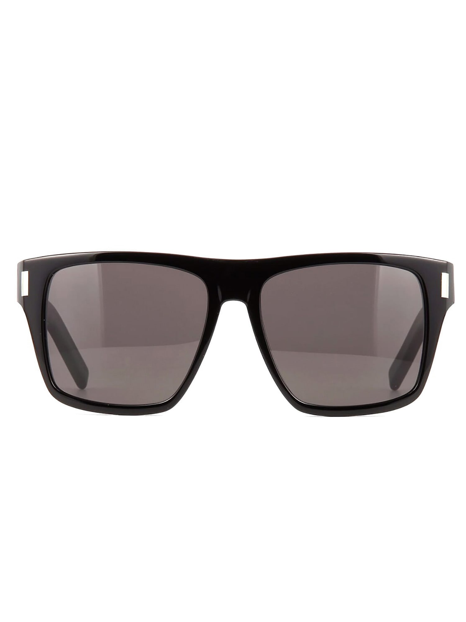 Shop Saint Laurent Sl 424 Sunglasses In Black Black Black