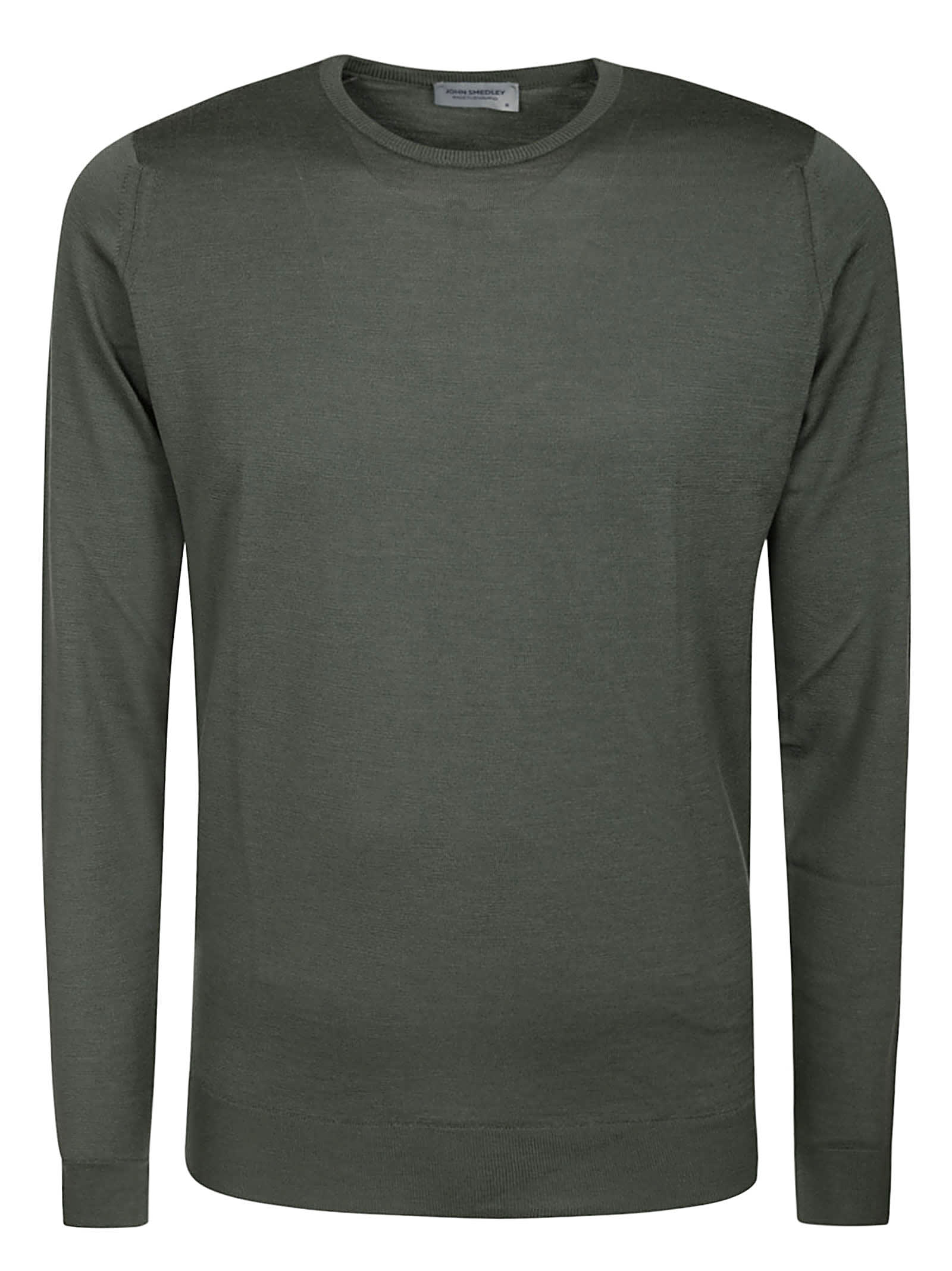 John Smedley Lundy Pullover Ls In Highland Green