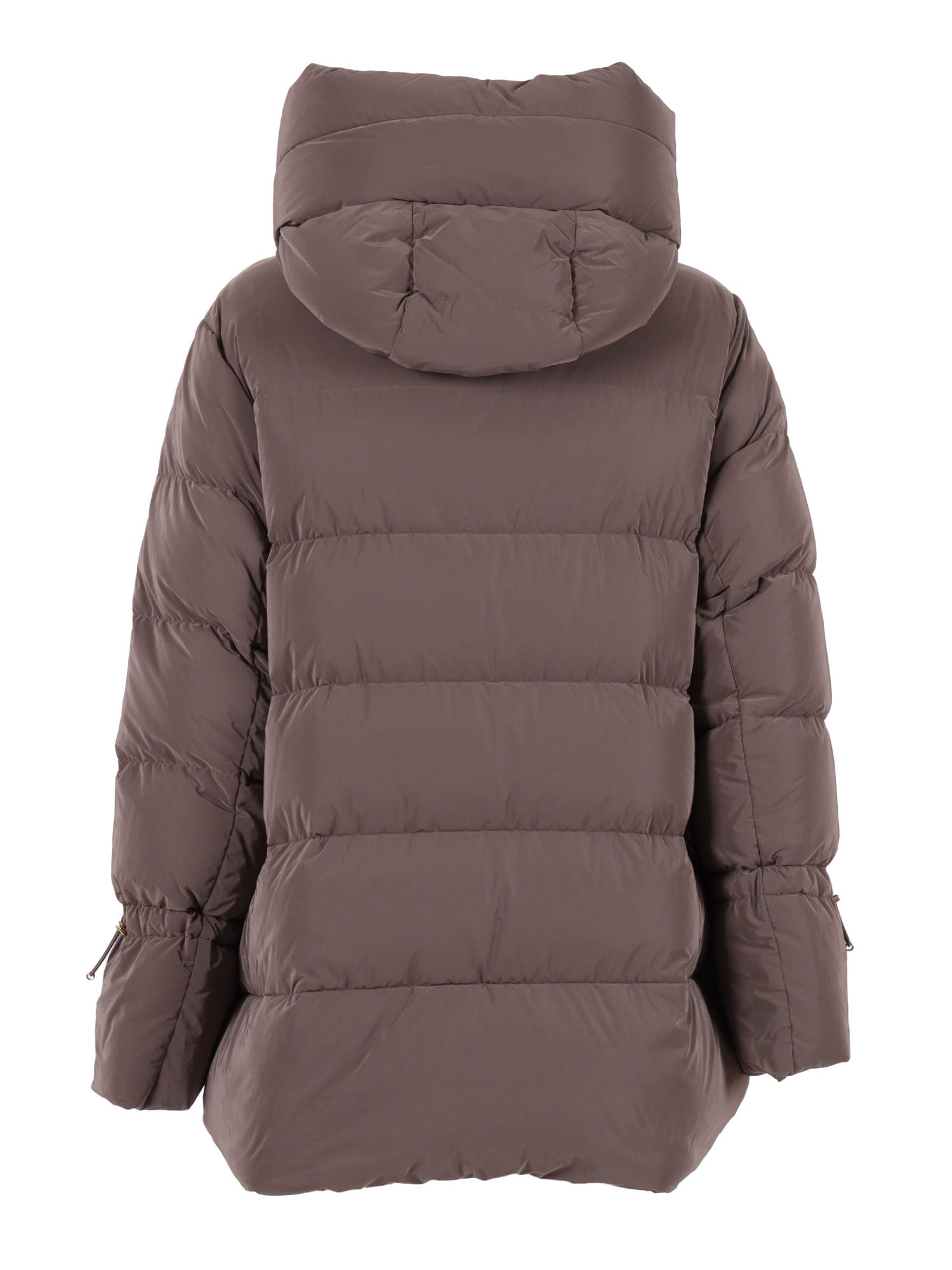 Moorer Gadia-os Down Jacket In Animal Print