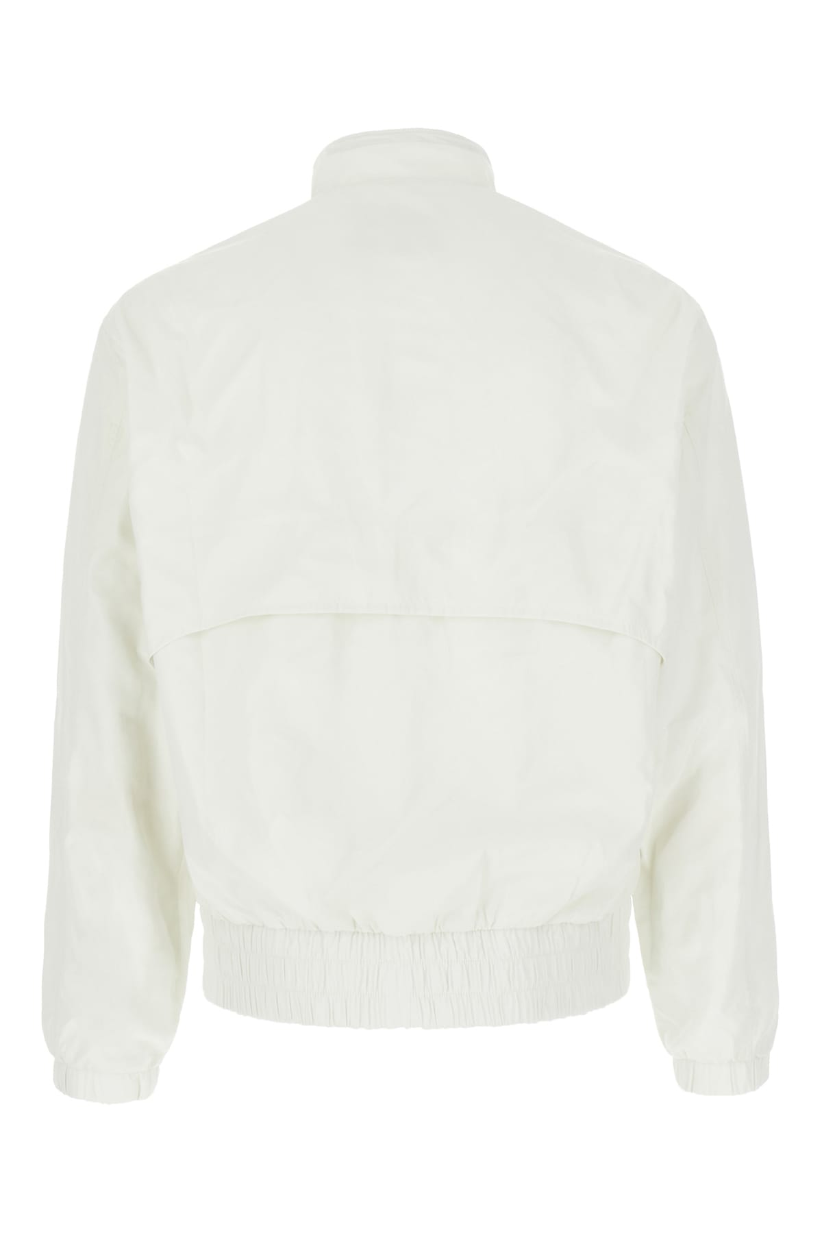 Shop Casablanca Ivory Polyester Windbreaker In White