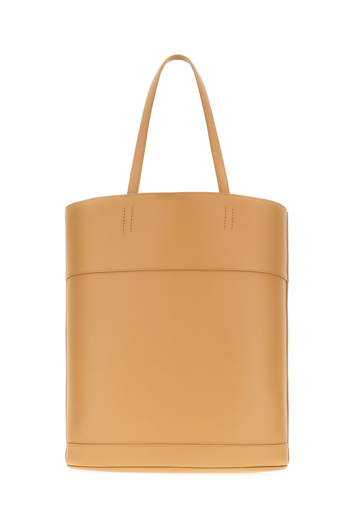 Ferragamo Medium Entry Leather Tote Bag In Light Camel