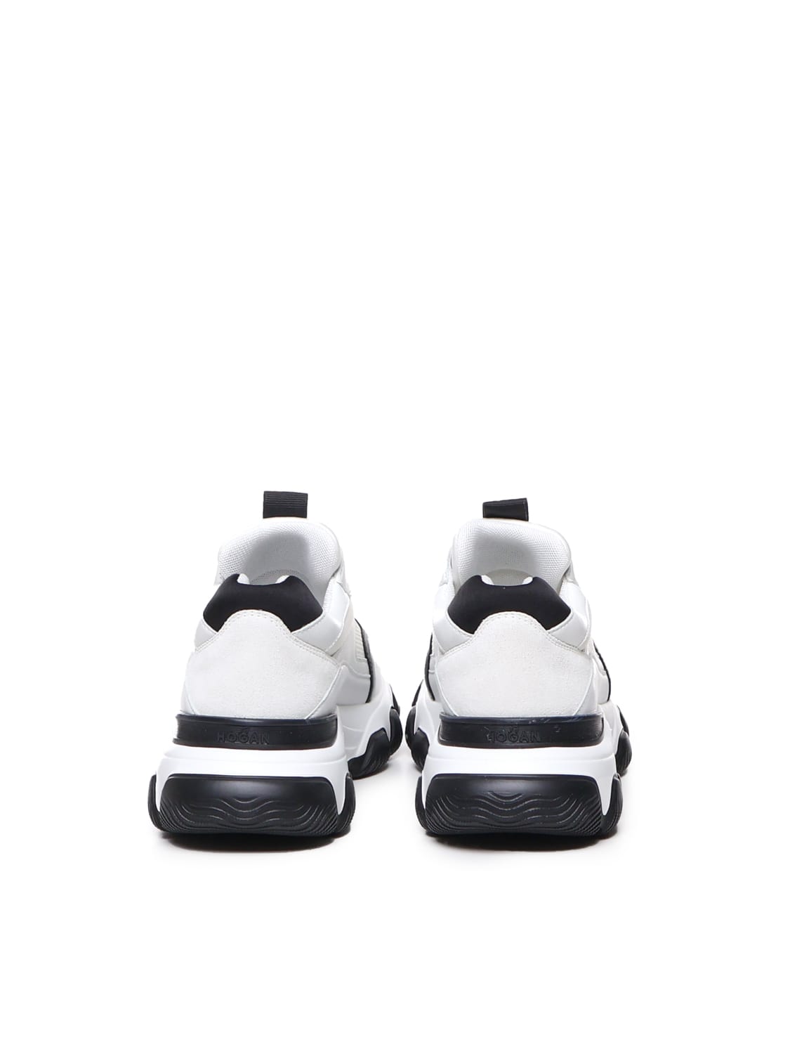 Shop Hogan Hyperactive Sneakers In Black, White