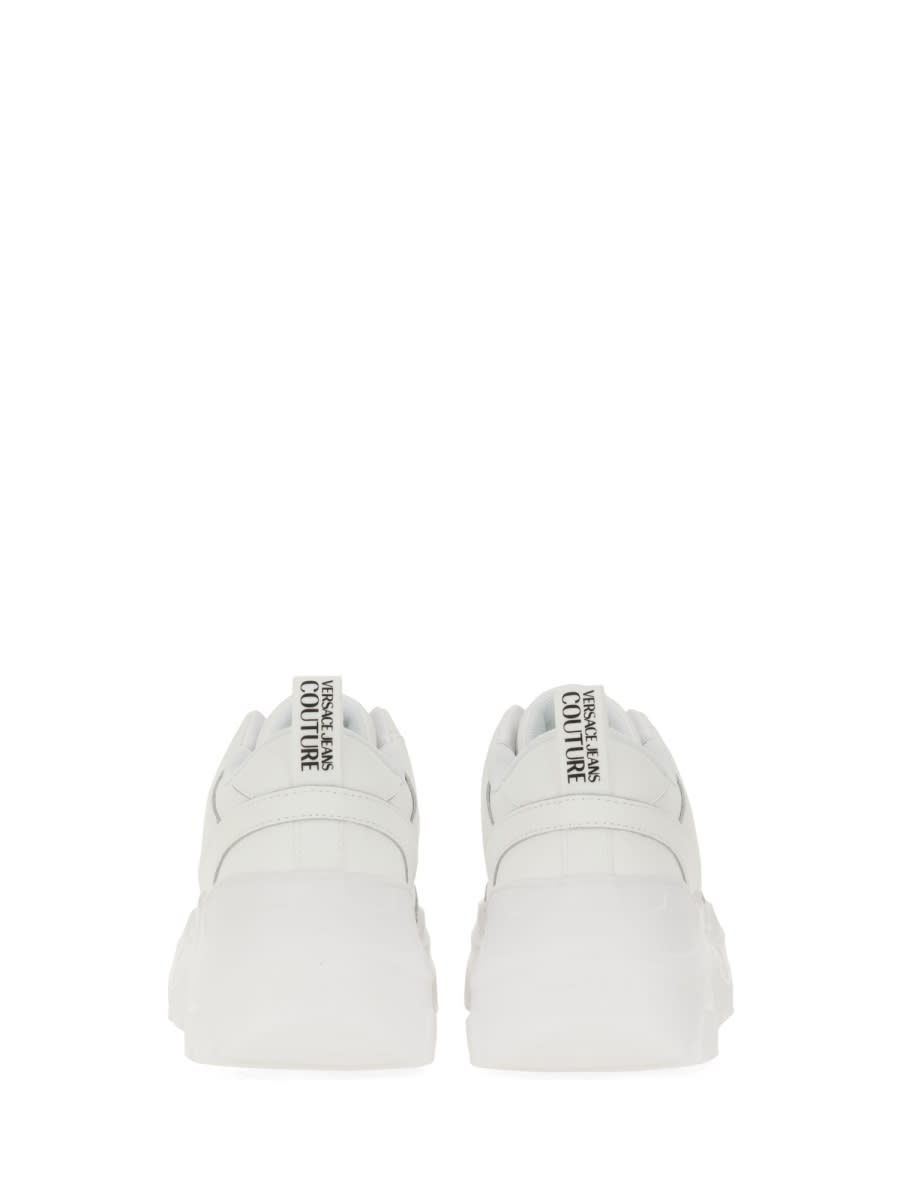Shop Versace Jeans Couture Speedtrack Sneaker In White