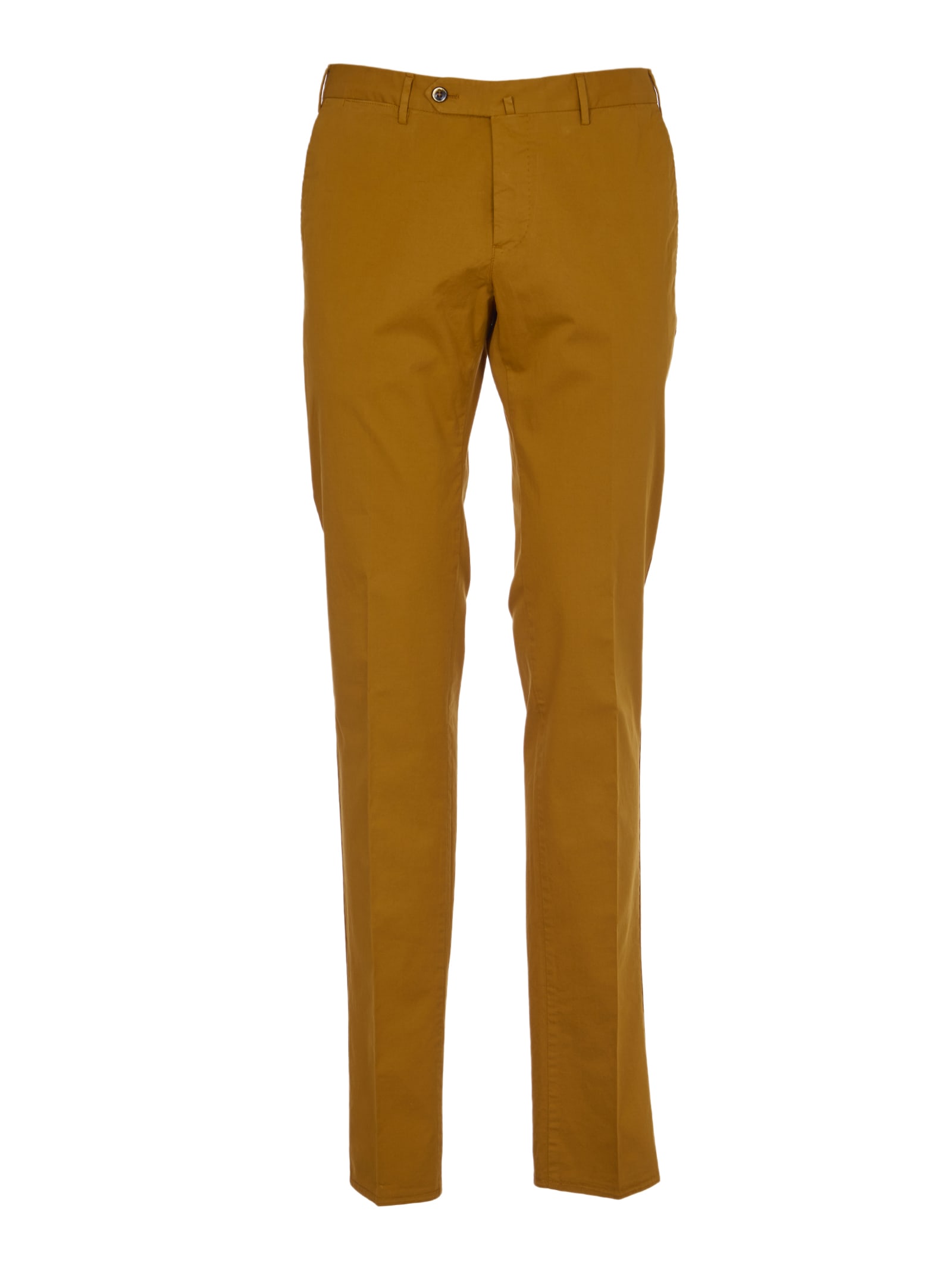 PT01 Orange Cotton Trousers