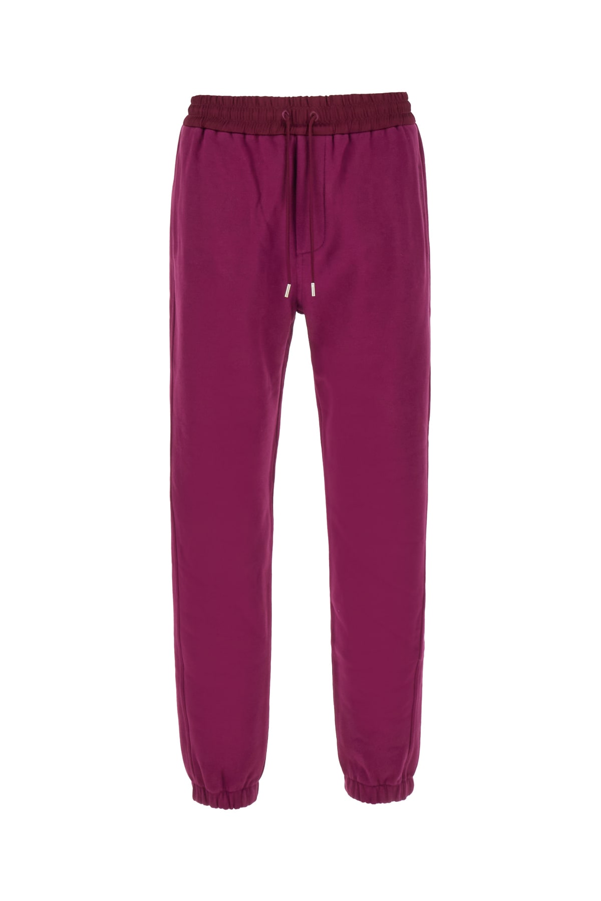 Tyrian Purple Cotton Joggers