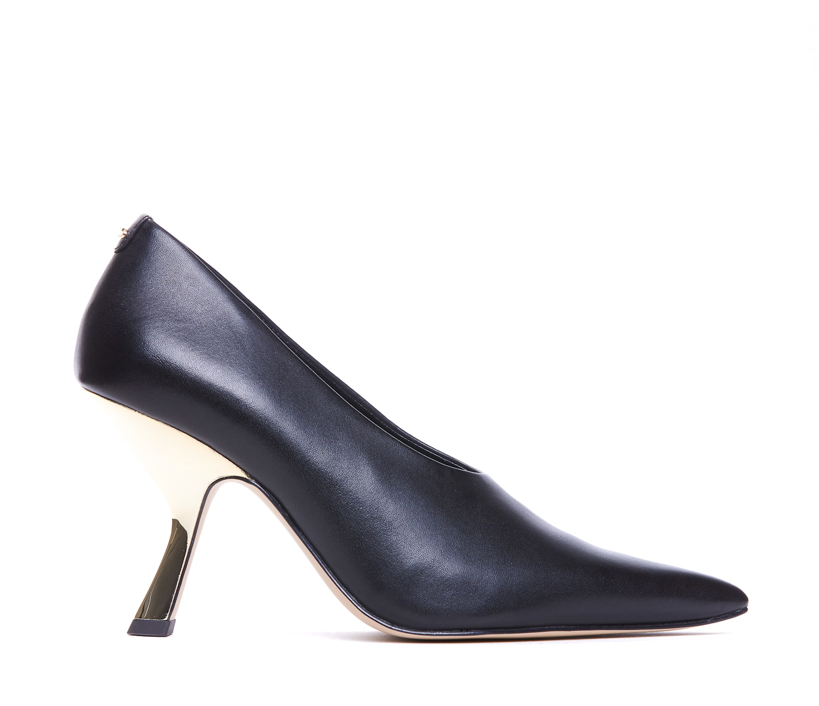 Shop Michael Michael Kors Luna Slip-on Pumps In Black