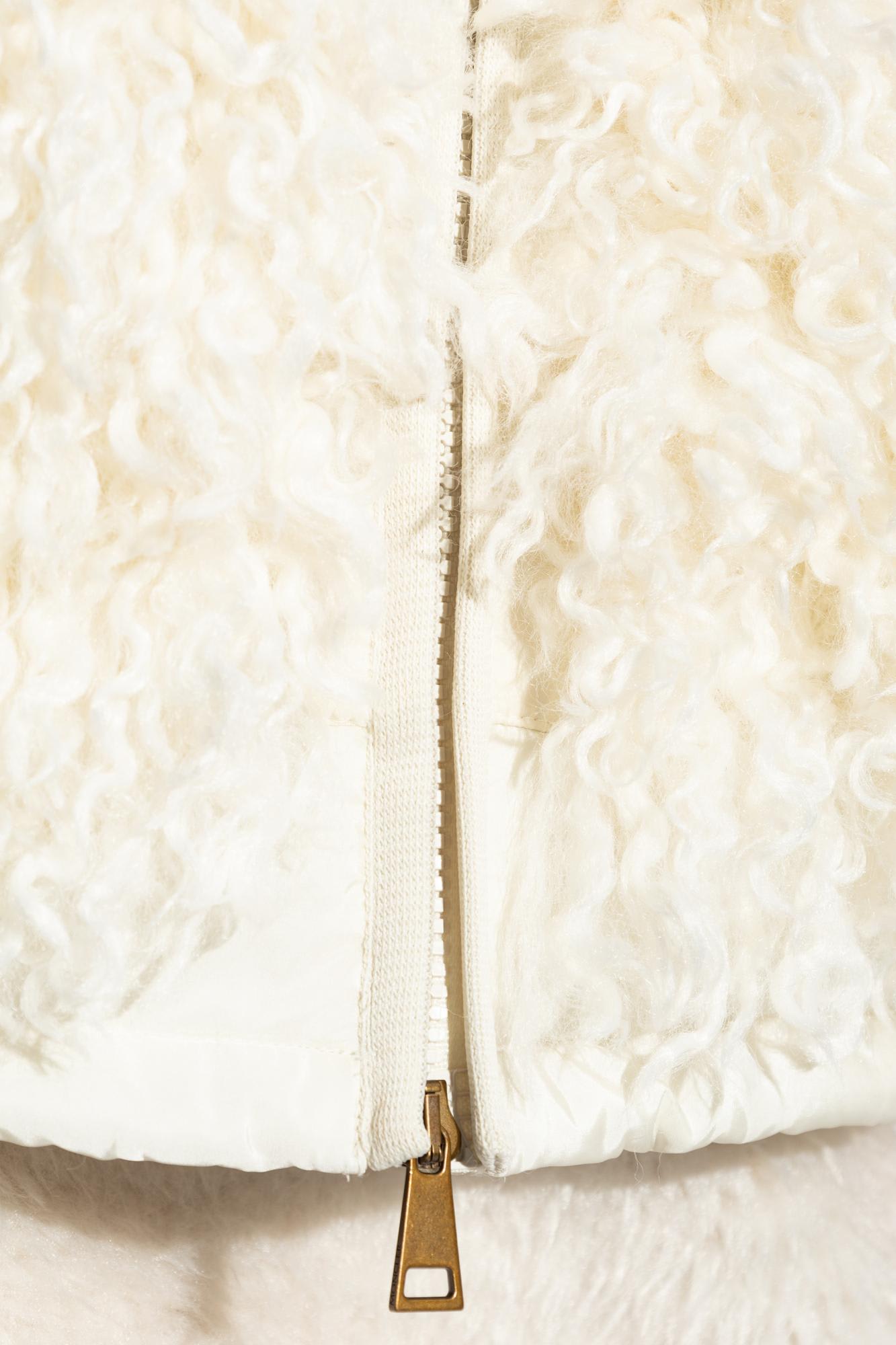 Moncler Textured Hooded Blazer Long Sleeves In Multi