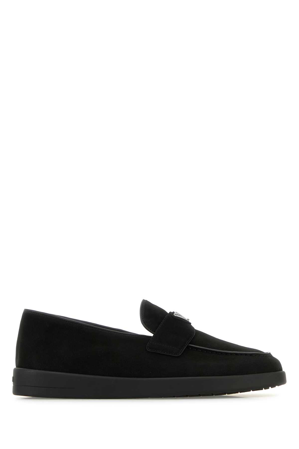 Black Suede Loafers