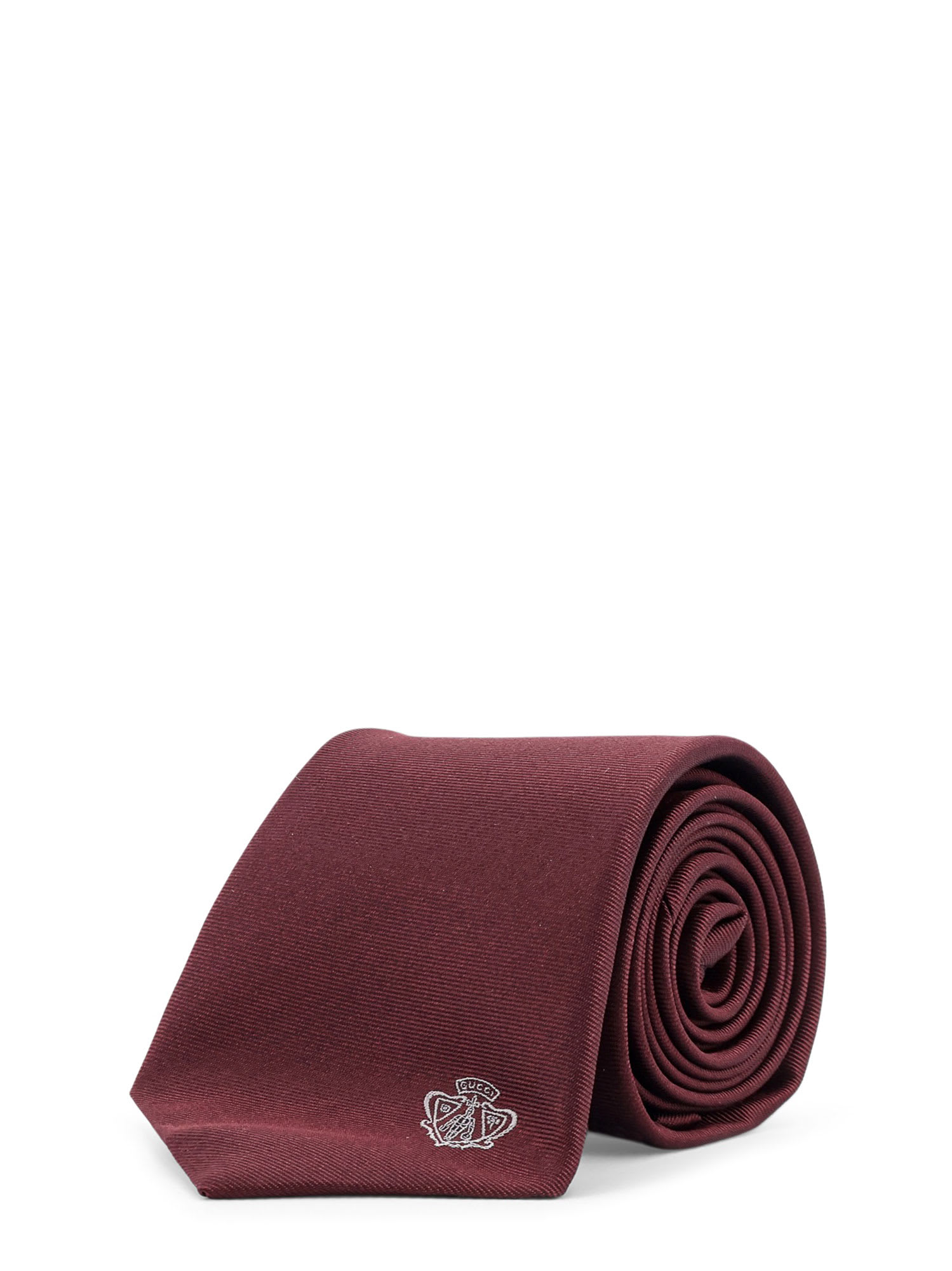 Gucci Silk Tie With Lord Detail