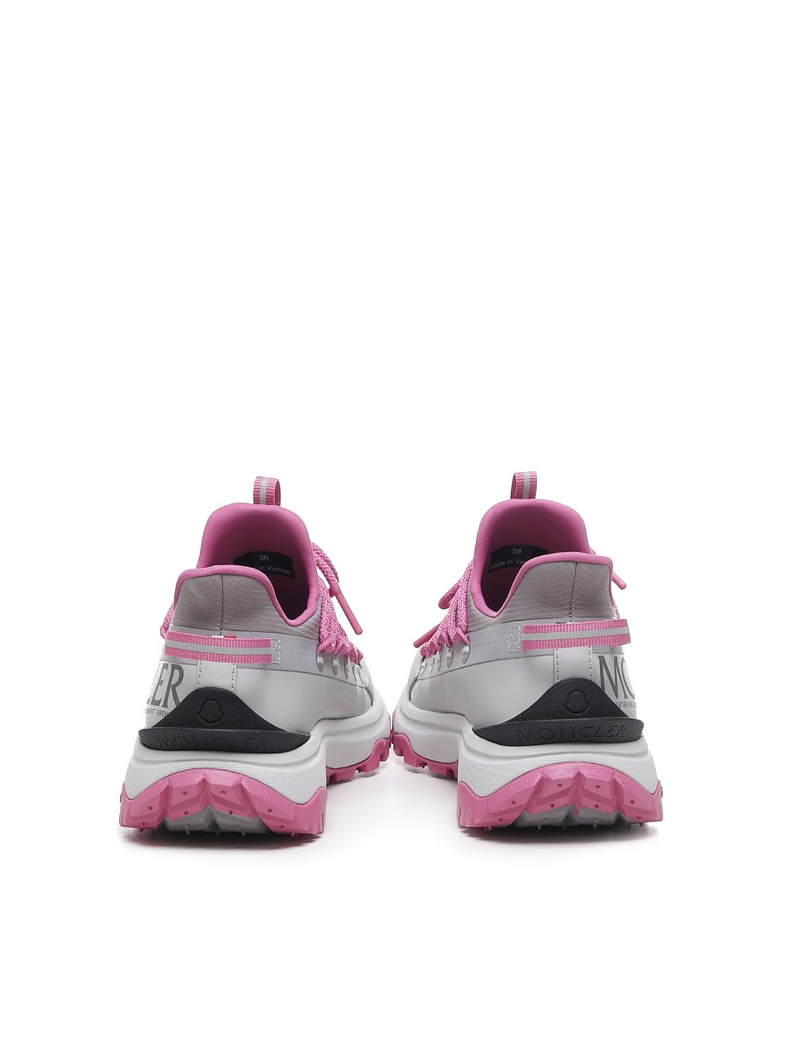 Shop Moncler Trailgrip Lite 2 Sneaker In Grey, Pink