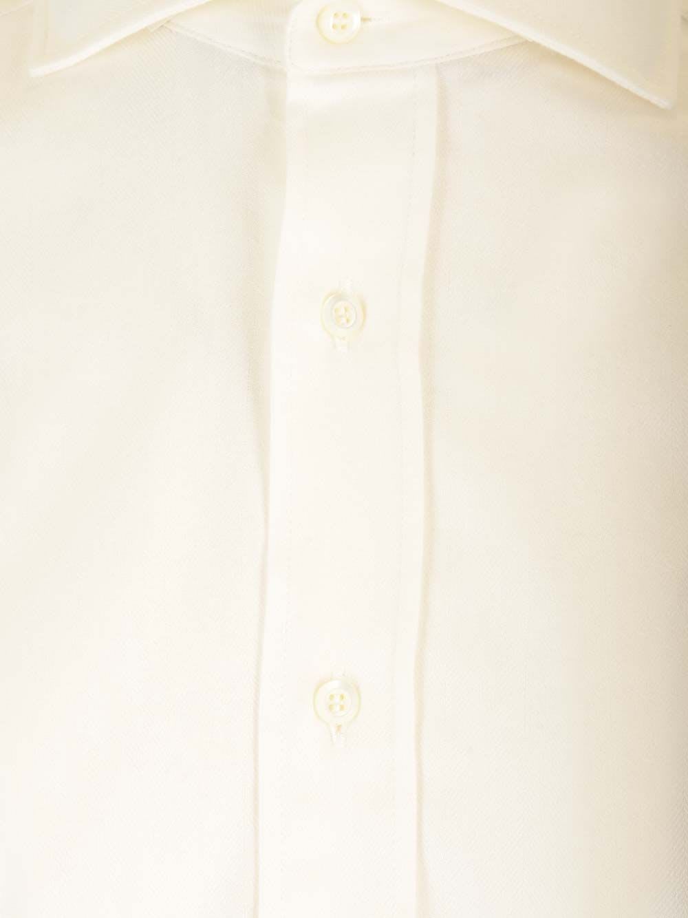 Shop Brunello Cucinelli Slim Fit Shirt In Beige