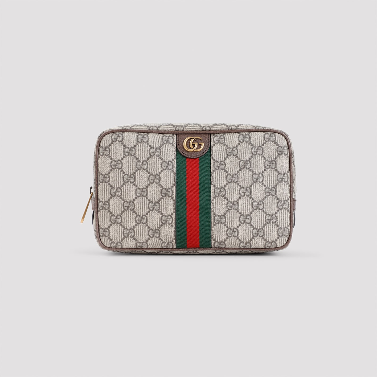 Shop Gucci Toiletry Case In B.eb N.acero