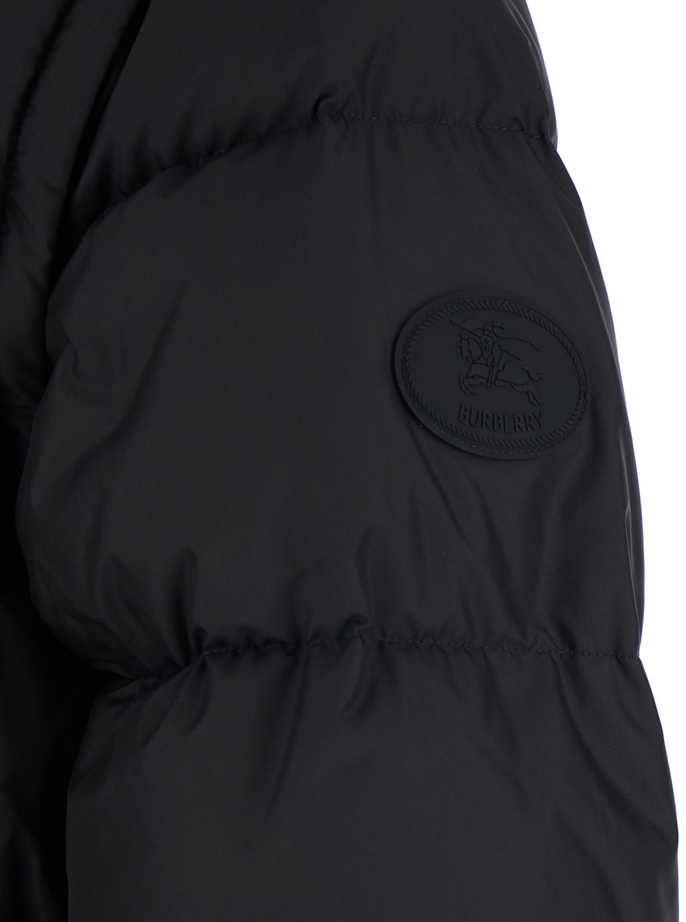Burberry Bideford Down Jacket In Black