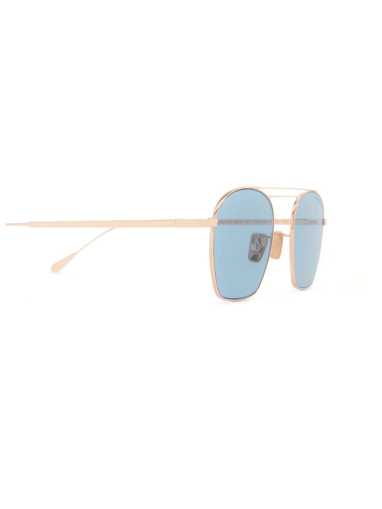 Shop Cutler And Gross 0004 Sunglasses In Rose Gold