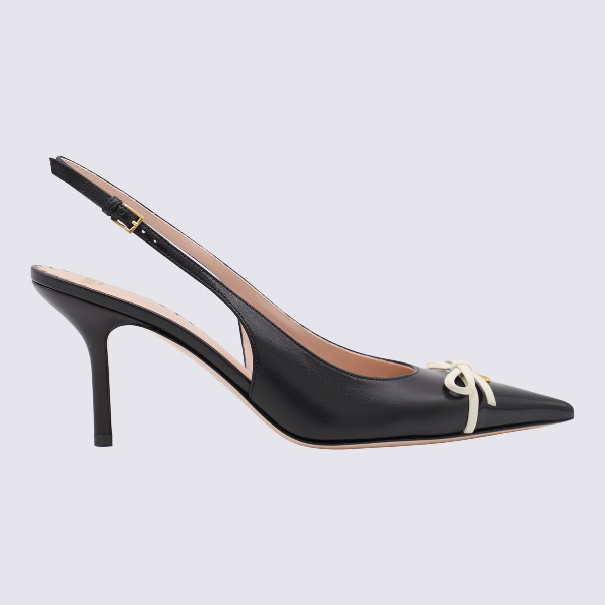 Burberry Black Leather Pumps