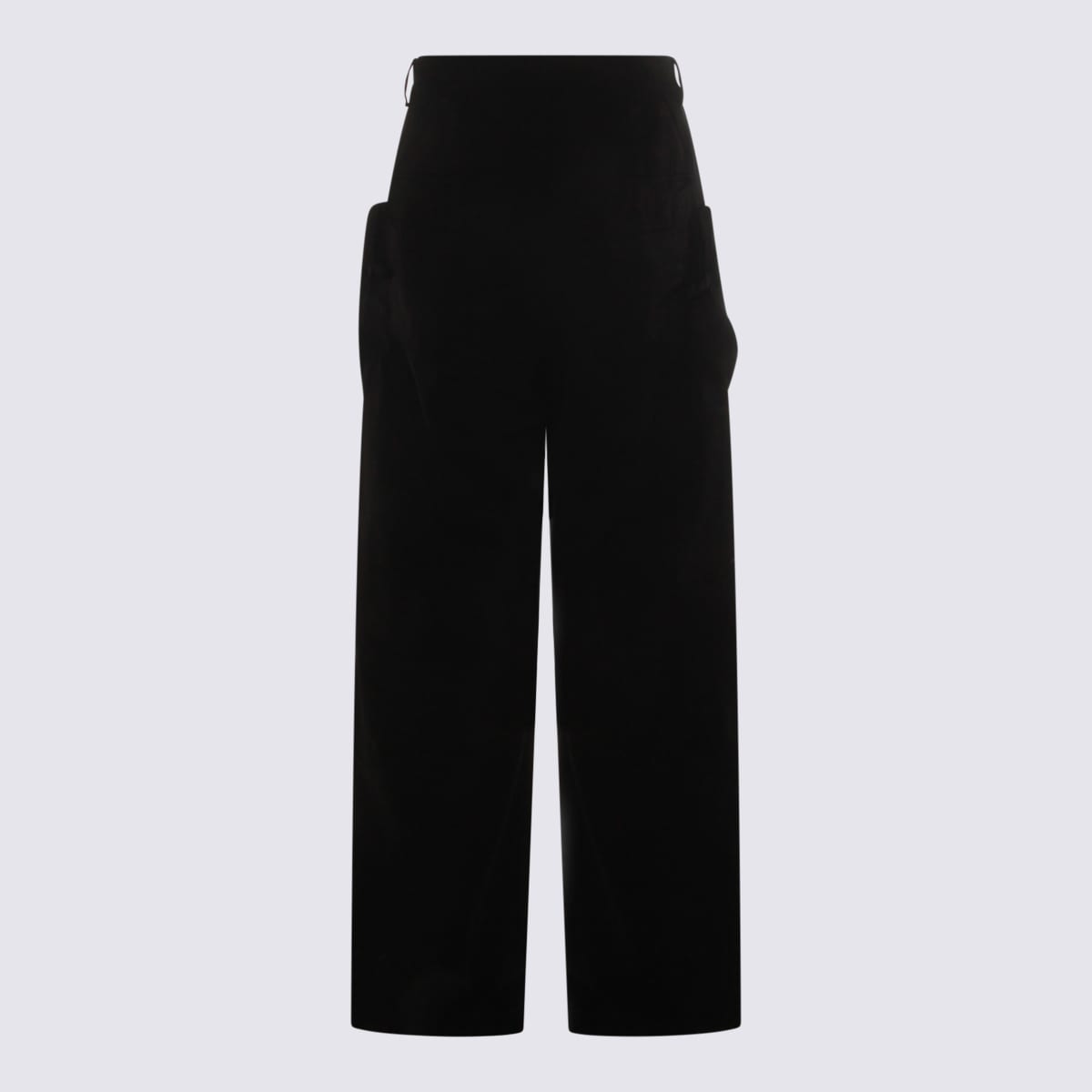 Drkshdw Black Cotton Stefan Cargo Pants In Black