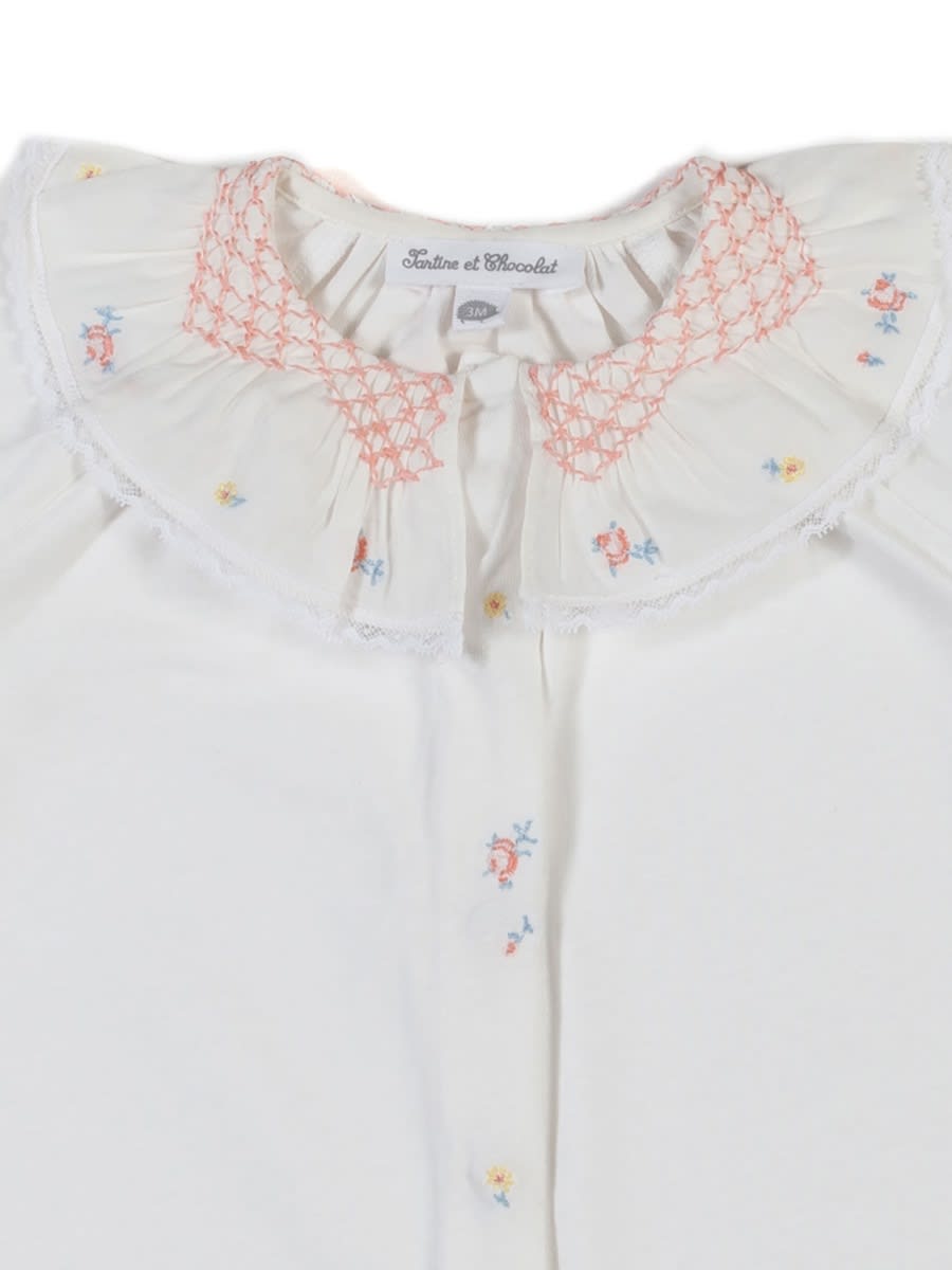 Tartine Et Chocolat Pyjama Dors-bien In White