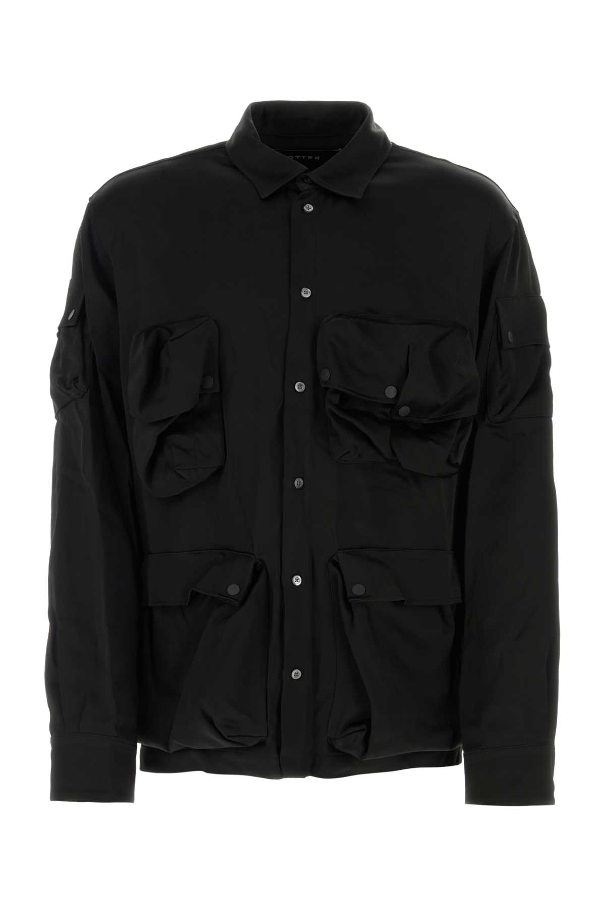 Botter Black Satin Shirt