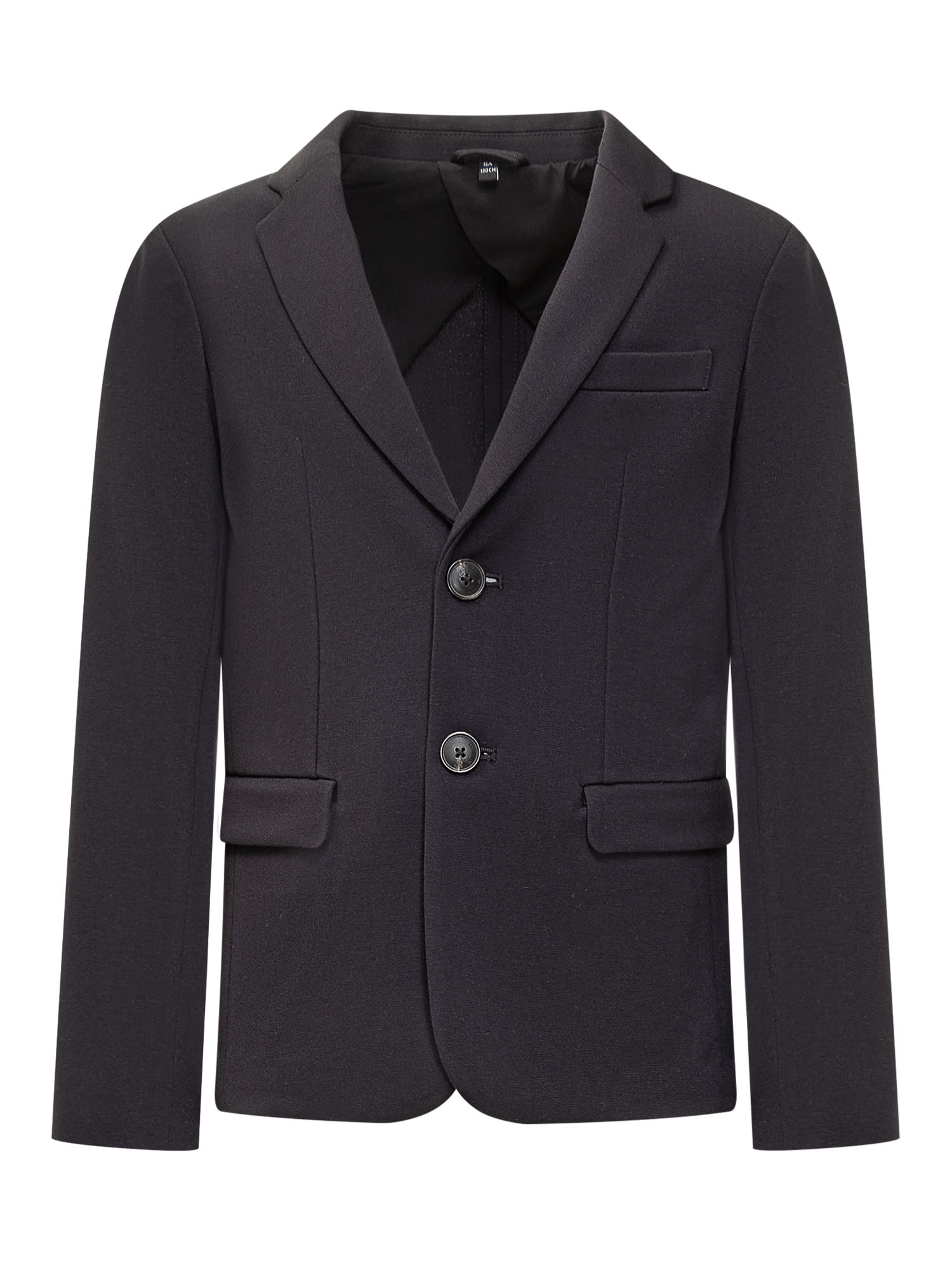 Shop Emporio Armani Blazer In Blu Navy