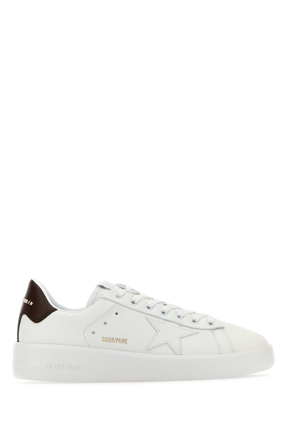 White Leather Pure New Sneakers