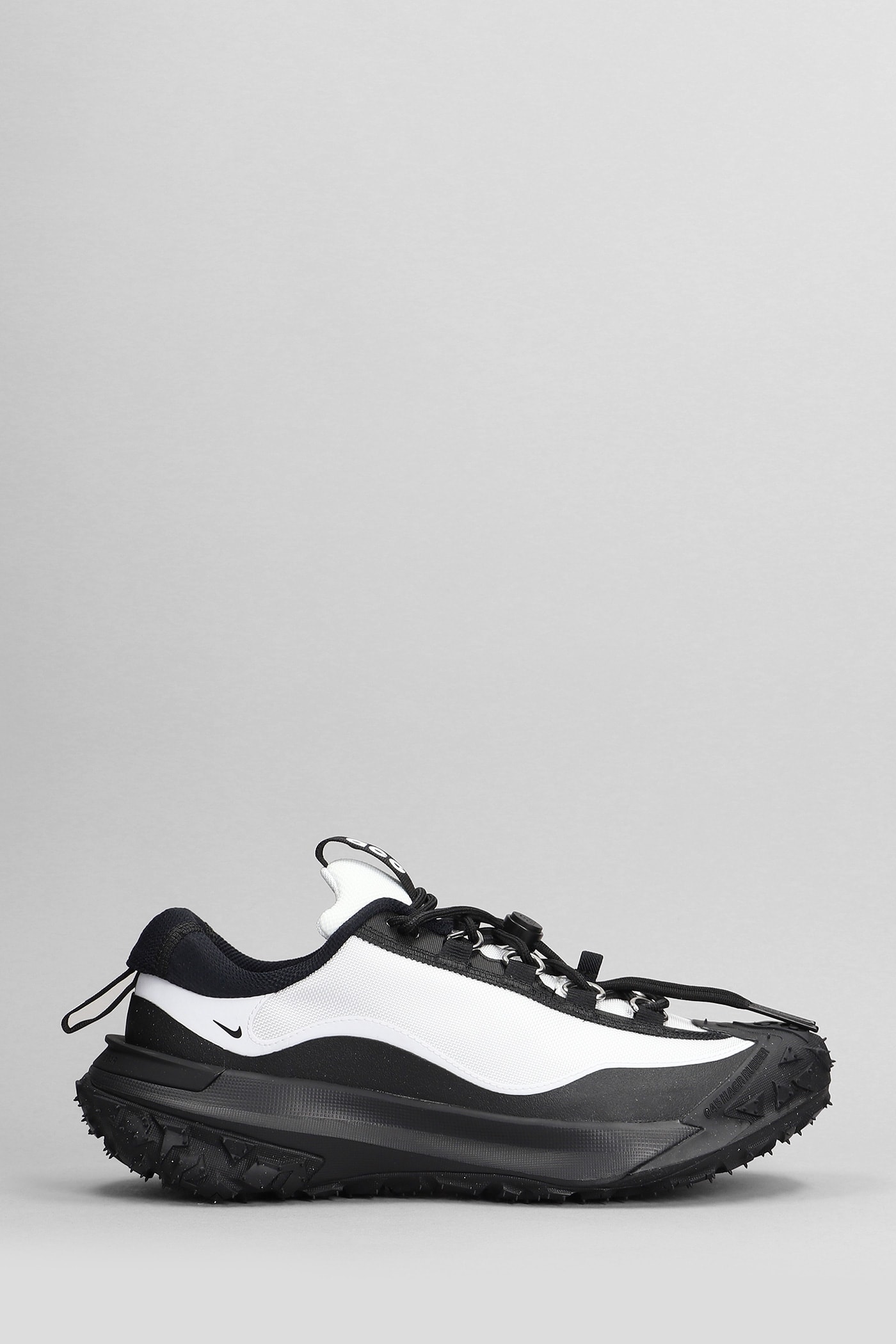 Shop Comme Des Garçons Acg Mountain Fly 2 Sneakers In Black Polyester