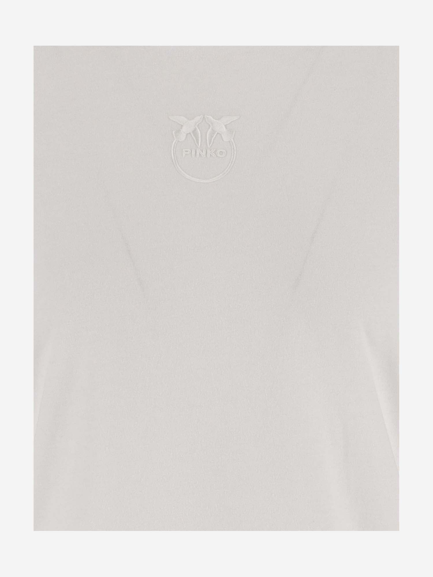 Shop Pinko Cotton T-shirt With Logo