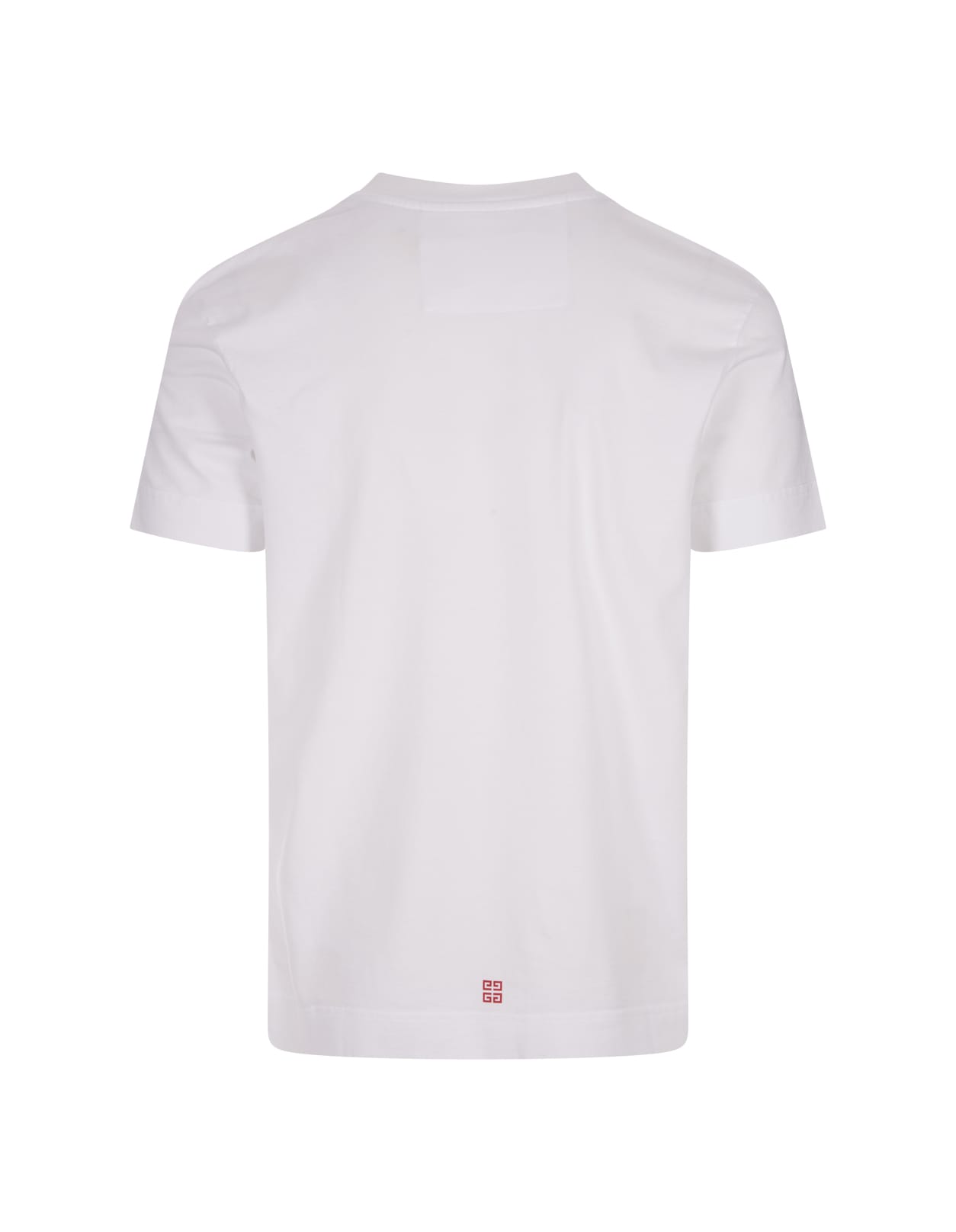 Shop Givenchy 4g Stars Slim T-shirt In White Cotton