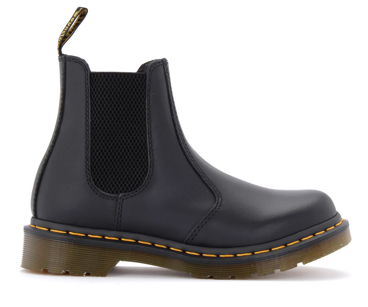 Dr. Martens Chelsea Boot Model 2976 In Black Nappa Leather