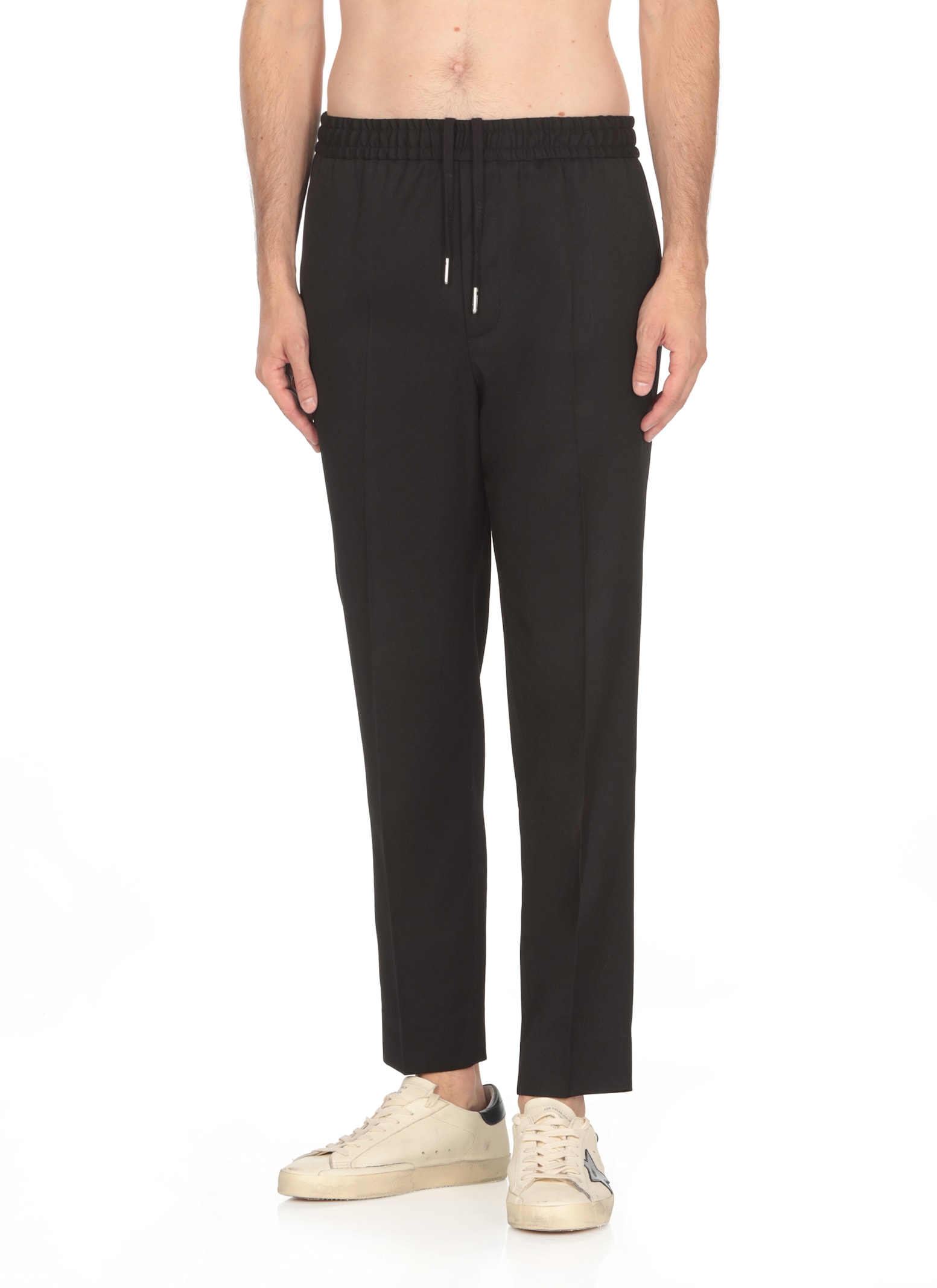 Shop Golden Goose Luke Pants In Black