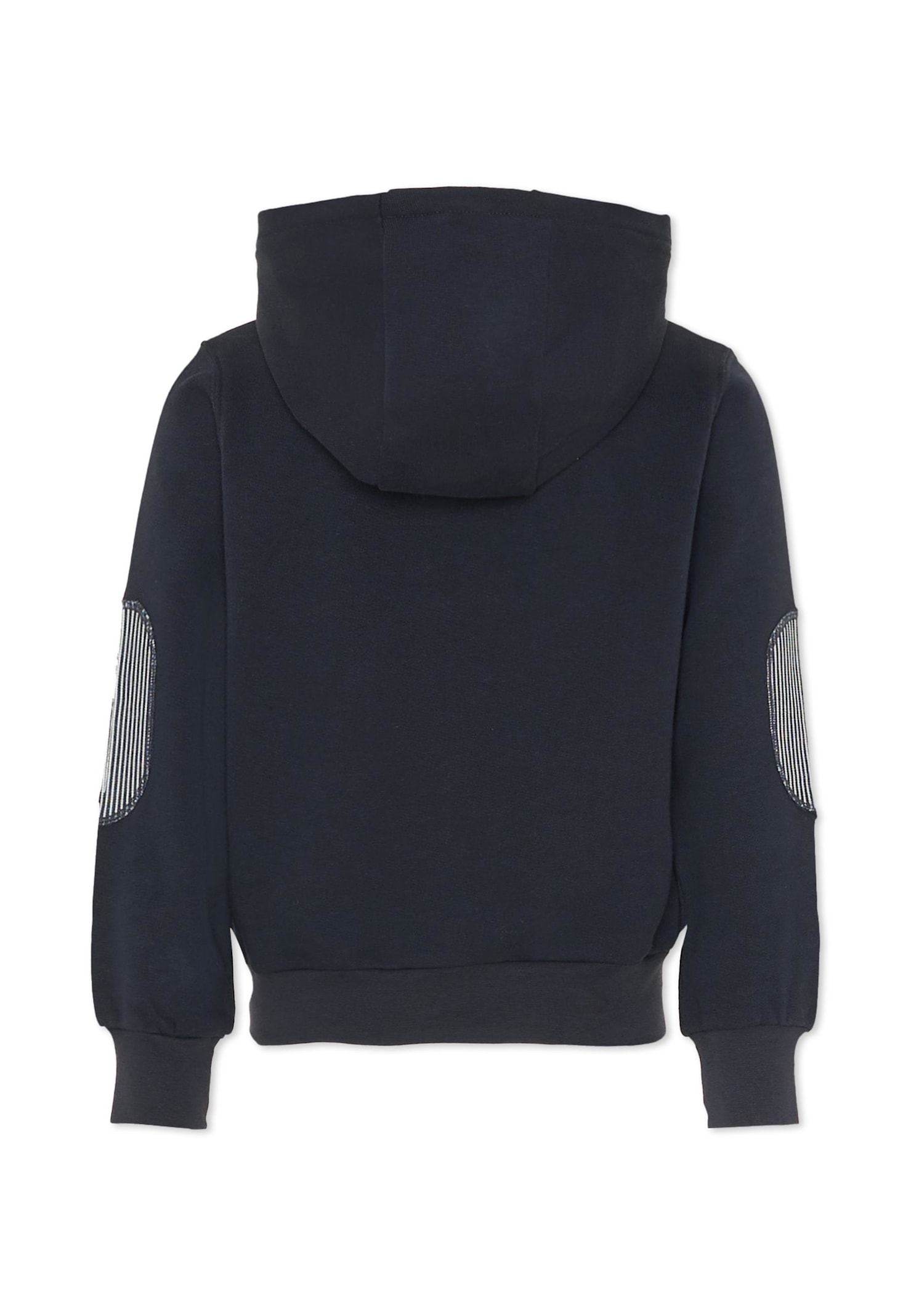 Fay Blue Sweatshirt For Kids With Logo In Blue