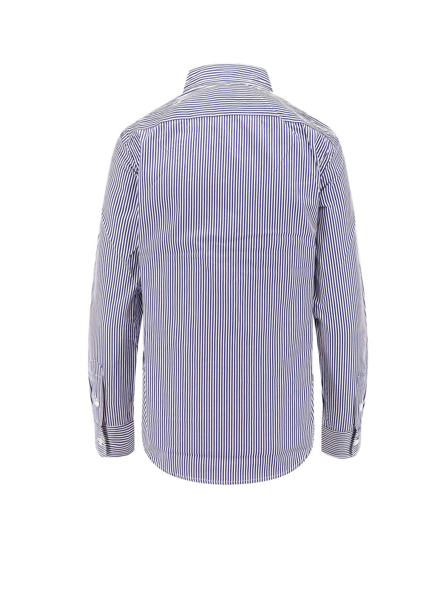 Polo Ralph Lauren Cotton Stripe Shirt In White