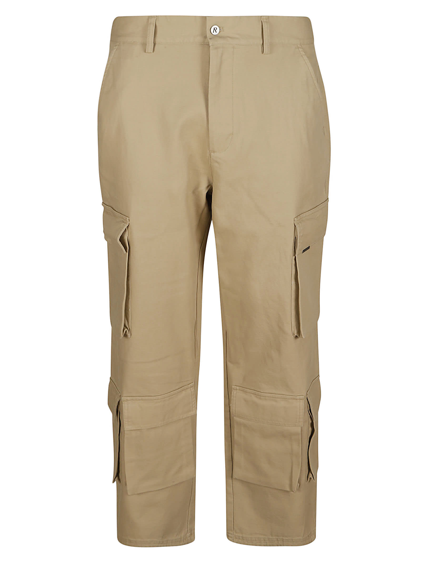 Represent Baggy Cargo Trousers In Sandstone