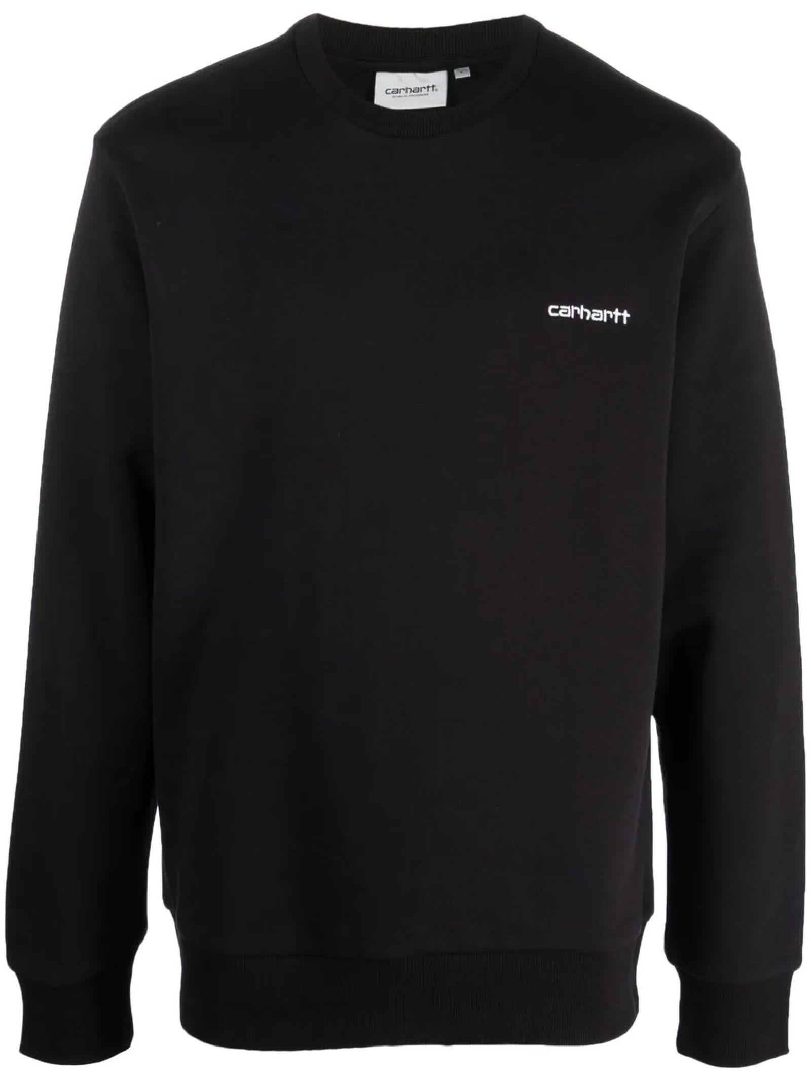 Carhartt Black Cotton Blend Sweatshirt