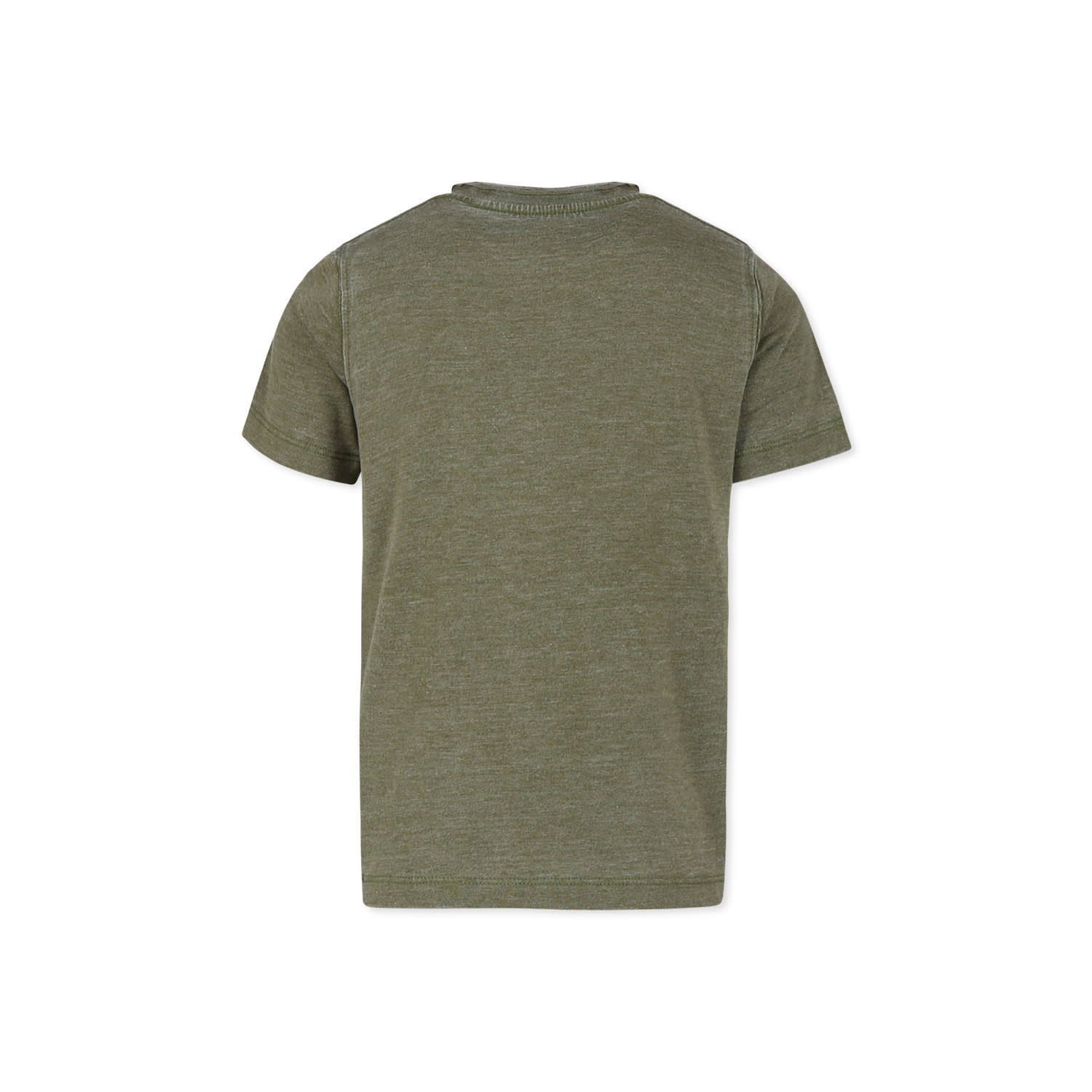 ZADIG &AMP; VOLTAIRE GREEN T-SHIRT FOR KIDS WITH LOGO 