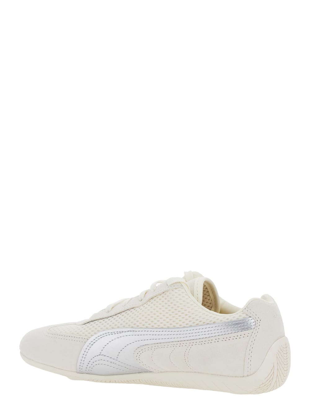 Puma Speedcat Beige Low Top Sneakers With Logo Patch On The Tongue And Formstrip Logo Detail On The Sidei In Neutral