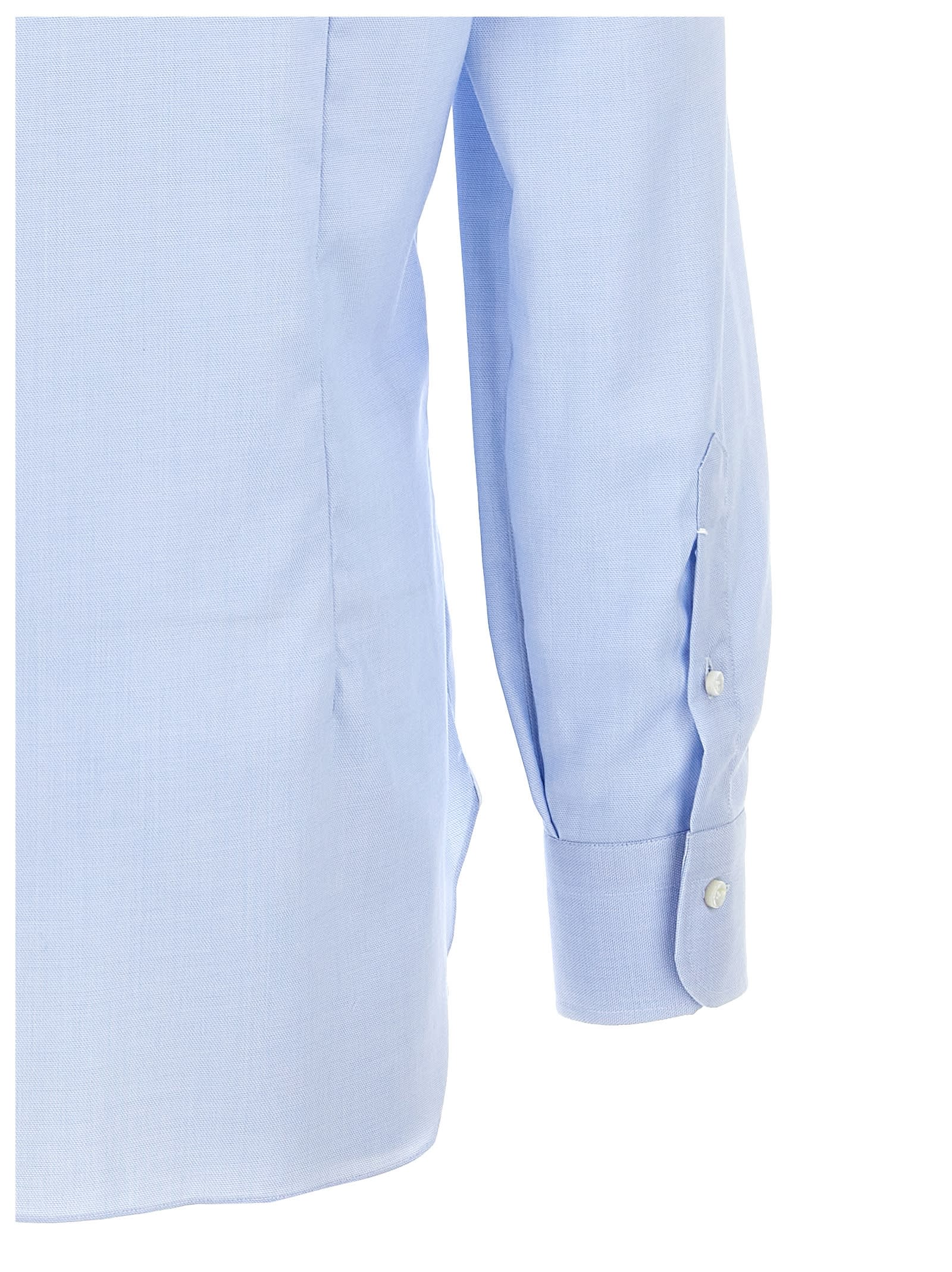 Barba Napoli Barba Pinstriped Straight In Light Blue