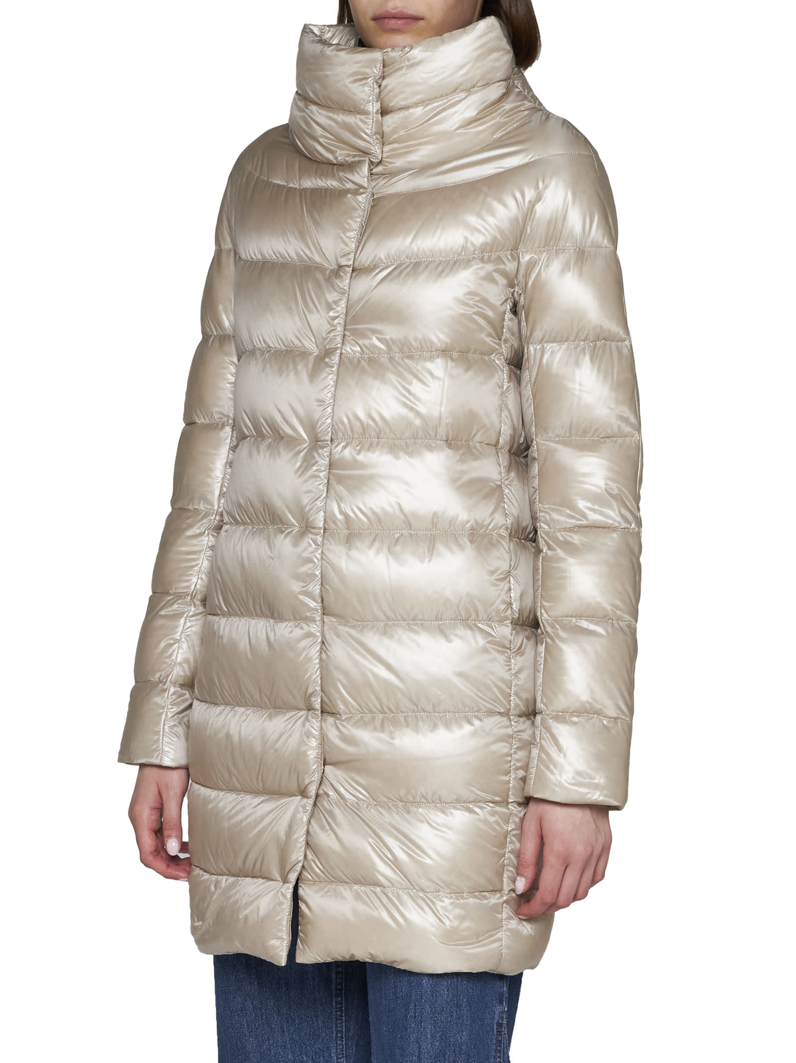 HERNO MONOGRAM DOWN JACKET Woman Chantilly