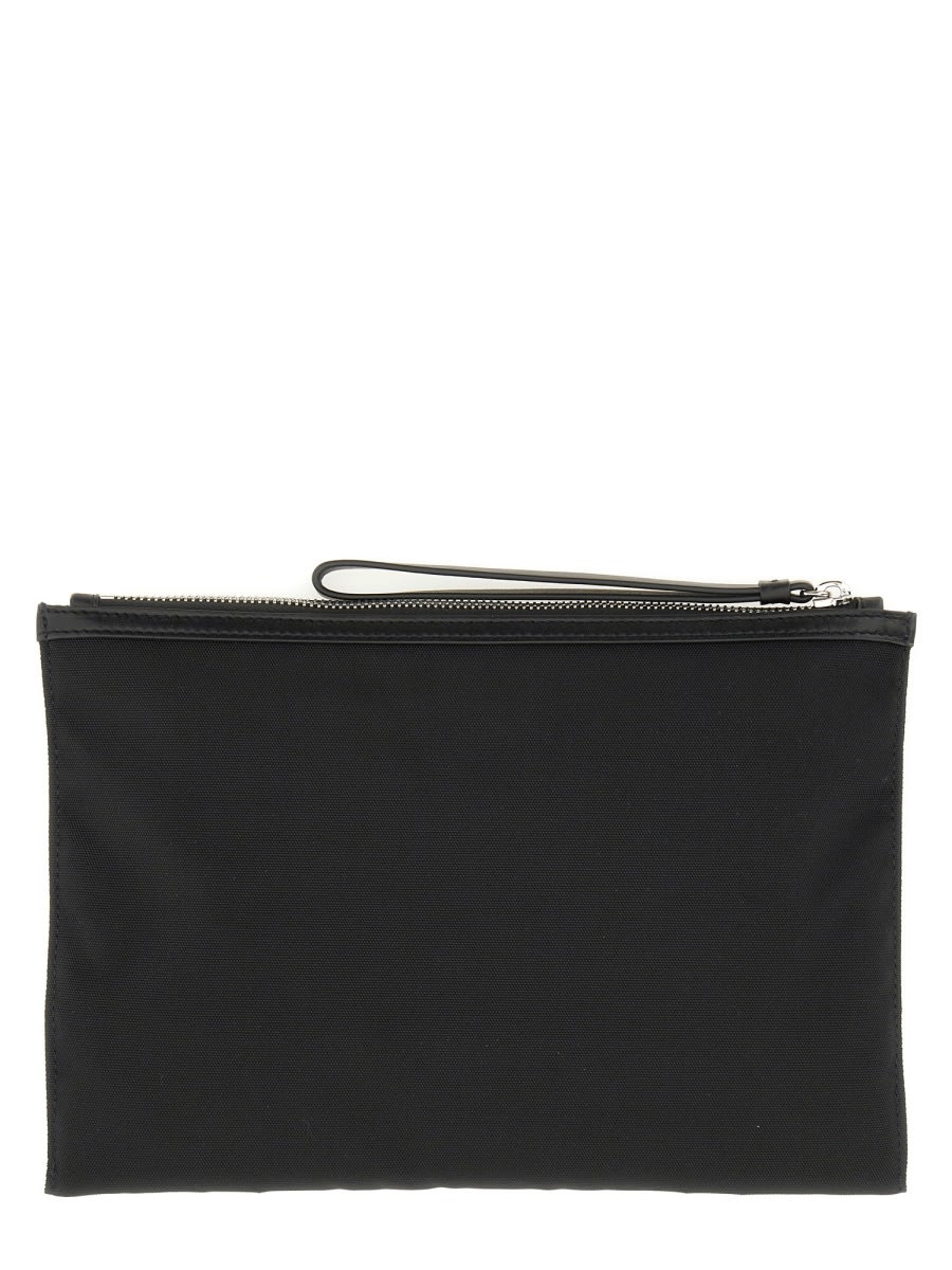 Kenzo Pochette Nera Con Ricamo Tigre In Black