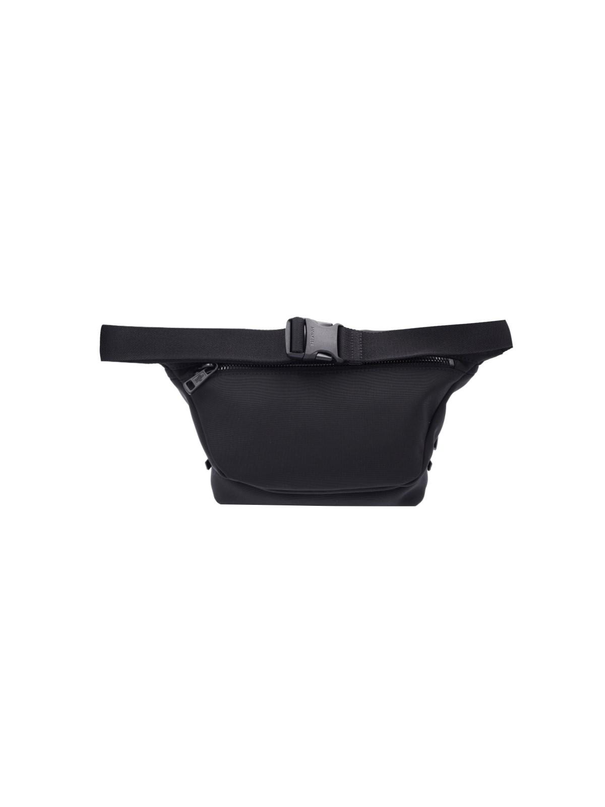 Shop Moncler Belt Bag Durance In Black