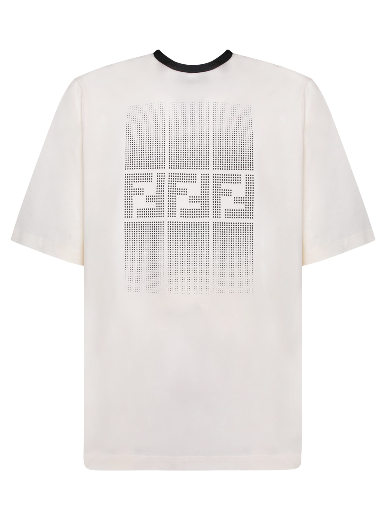 Fendi White Activewear T-shirt