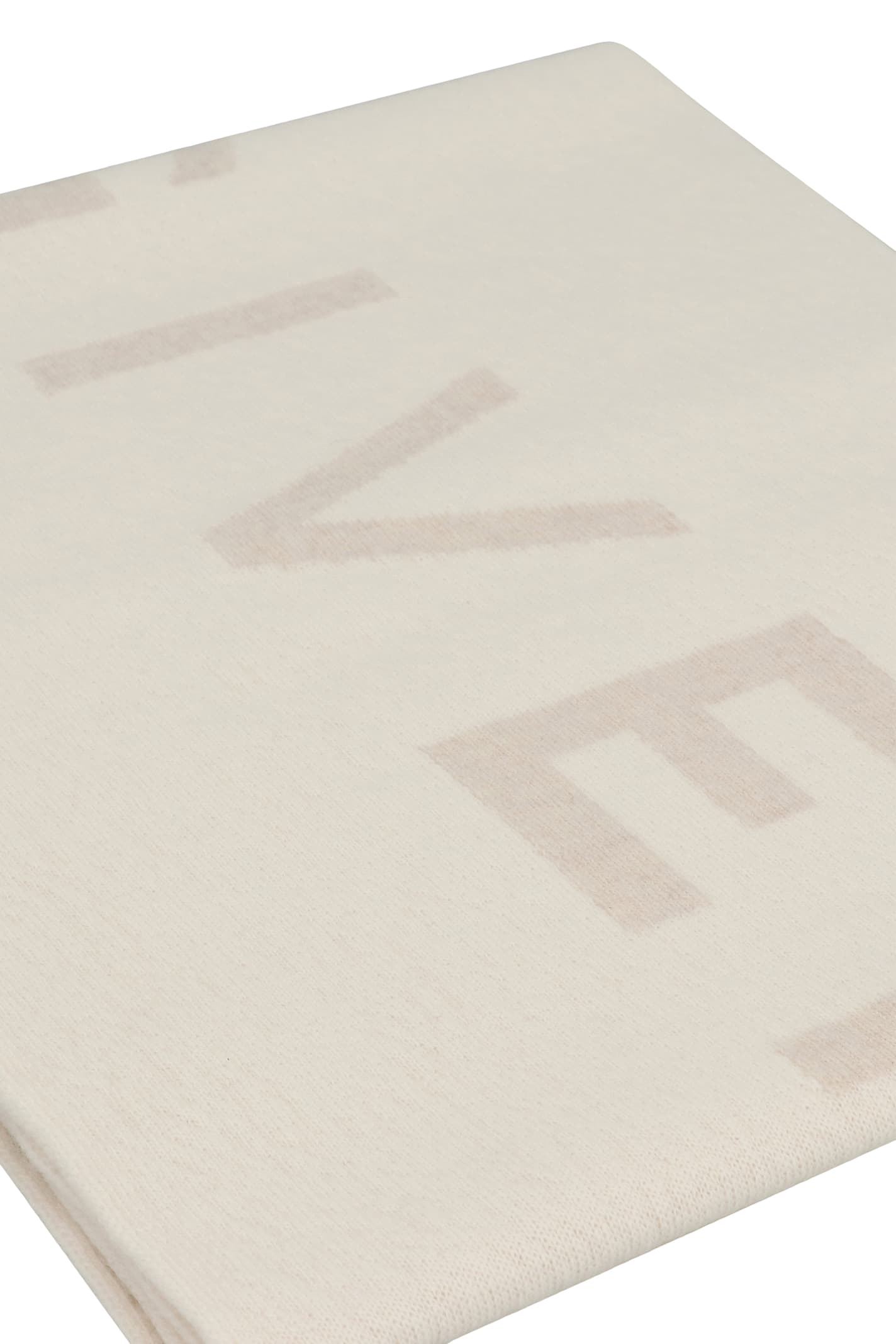 Givenchy Wool And Cashemre Scarf In White