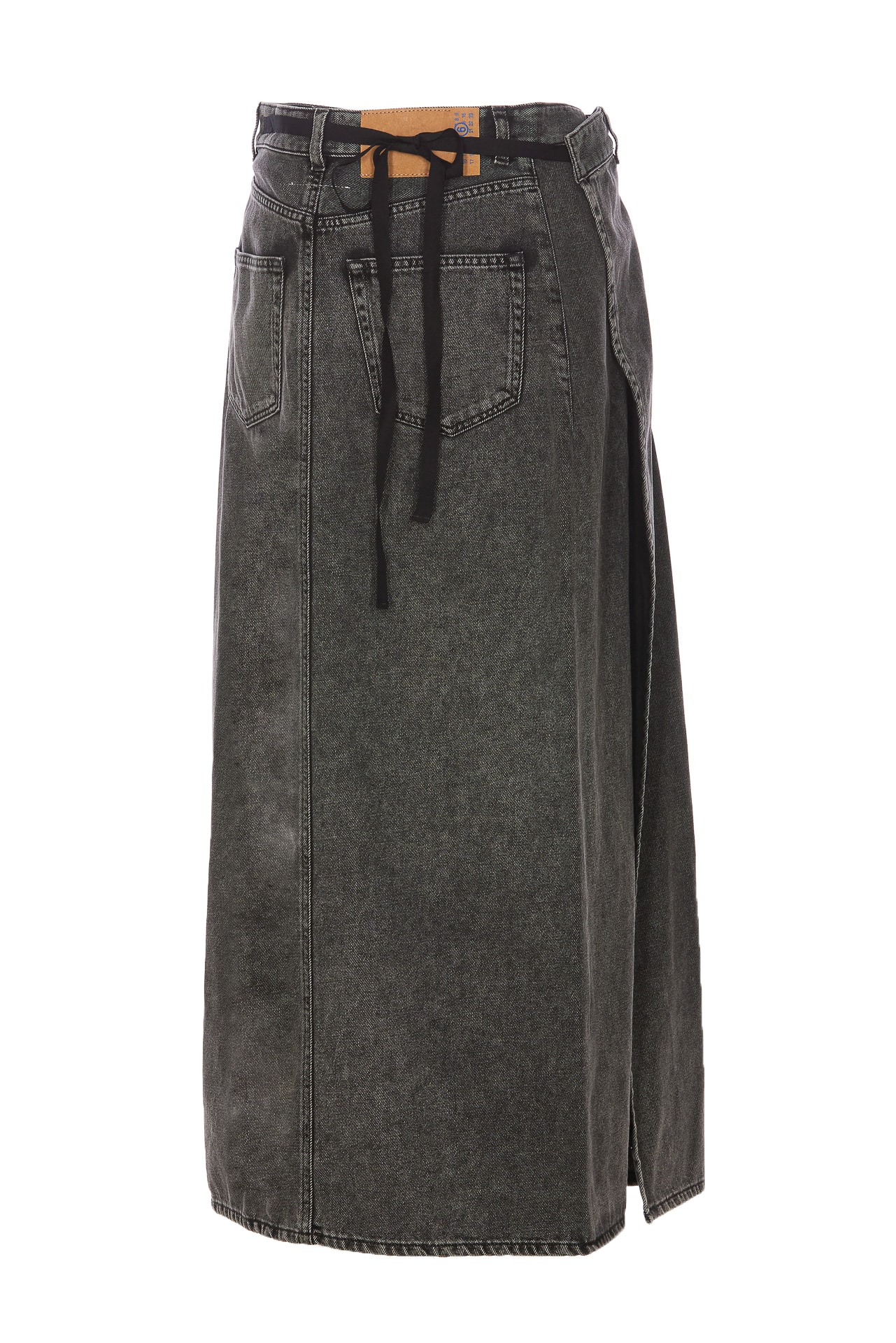 MM6 MAISON MARGIELA LONG DENIM SKIRT