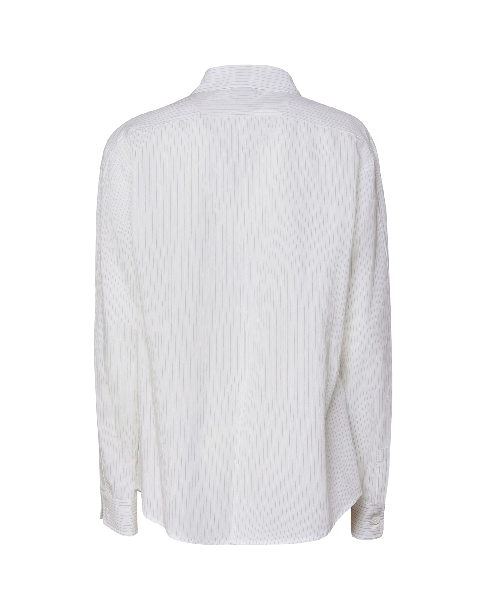 Shop Pinko Cotton Shirt In White